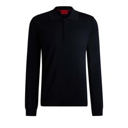 Hugo San Pepe Polo Collar Sweater
