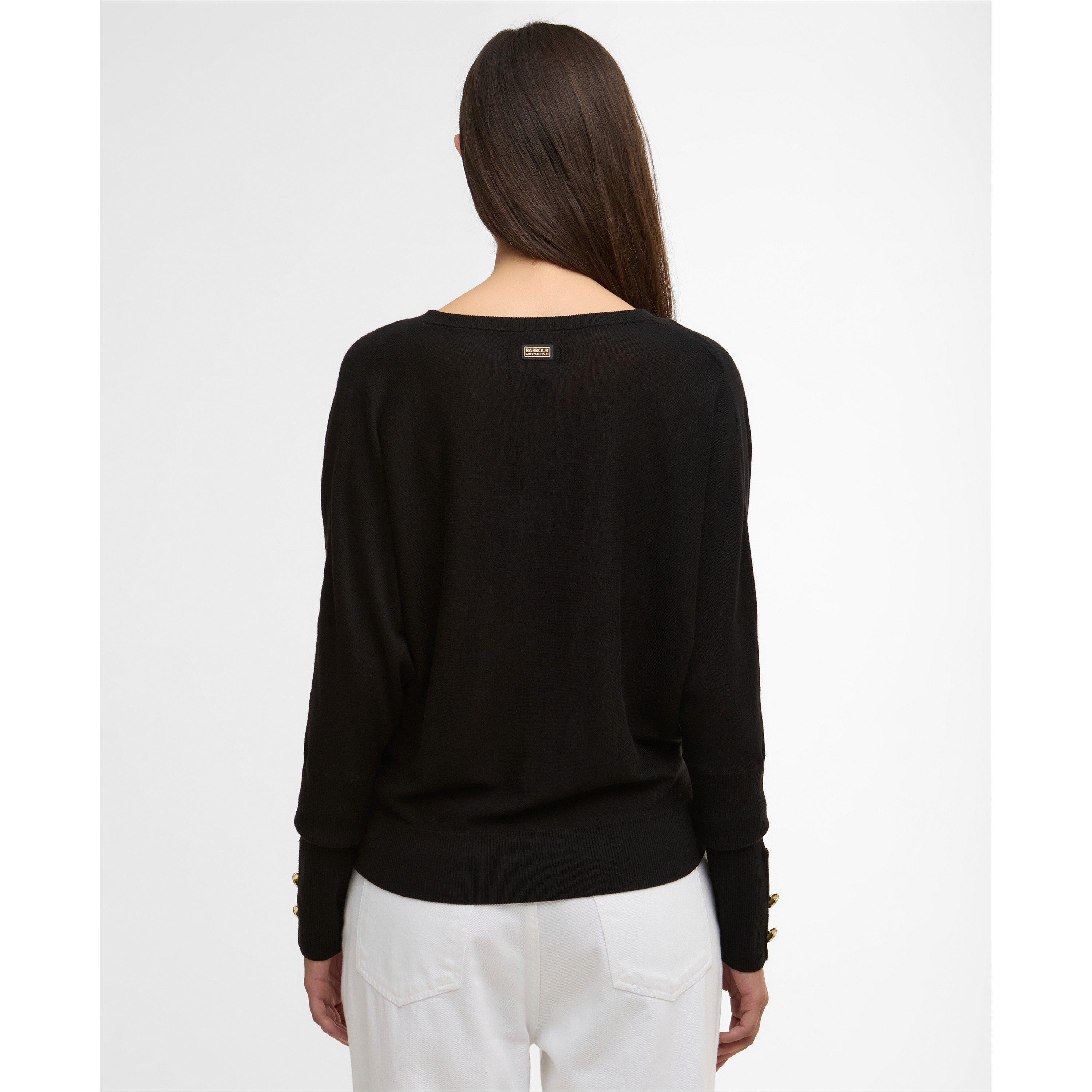 Black - Barbour International - Womens Nia Jumper - 3