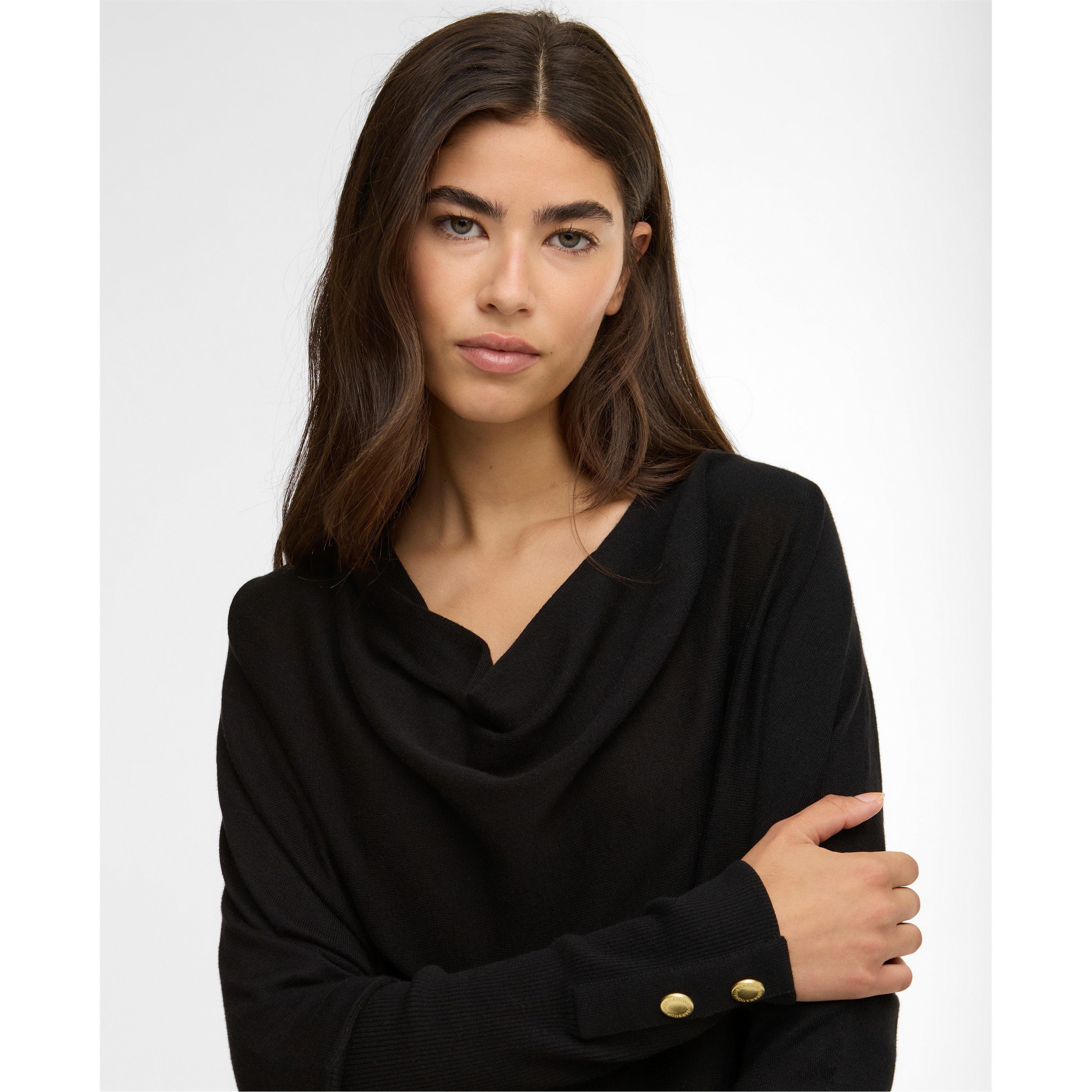 Black - Barbour International - Womens Nia Jumper - 4