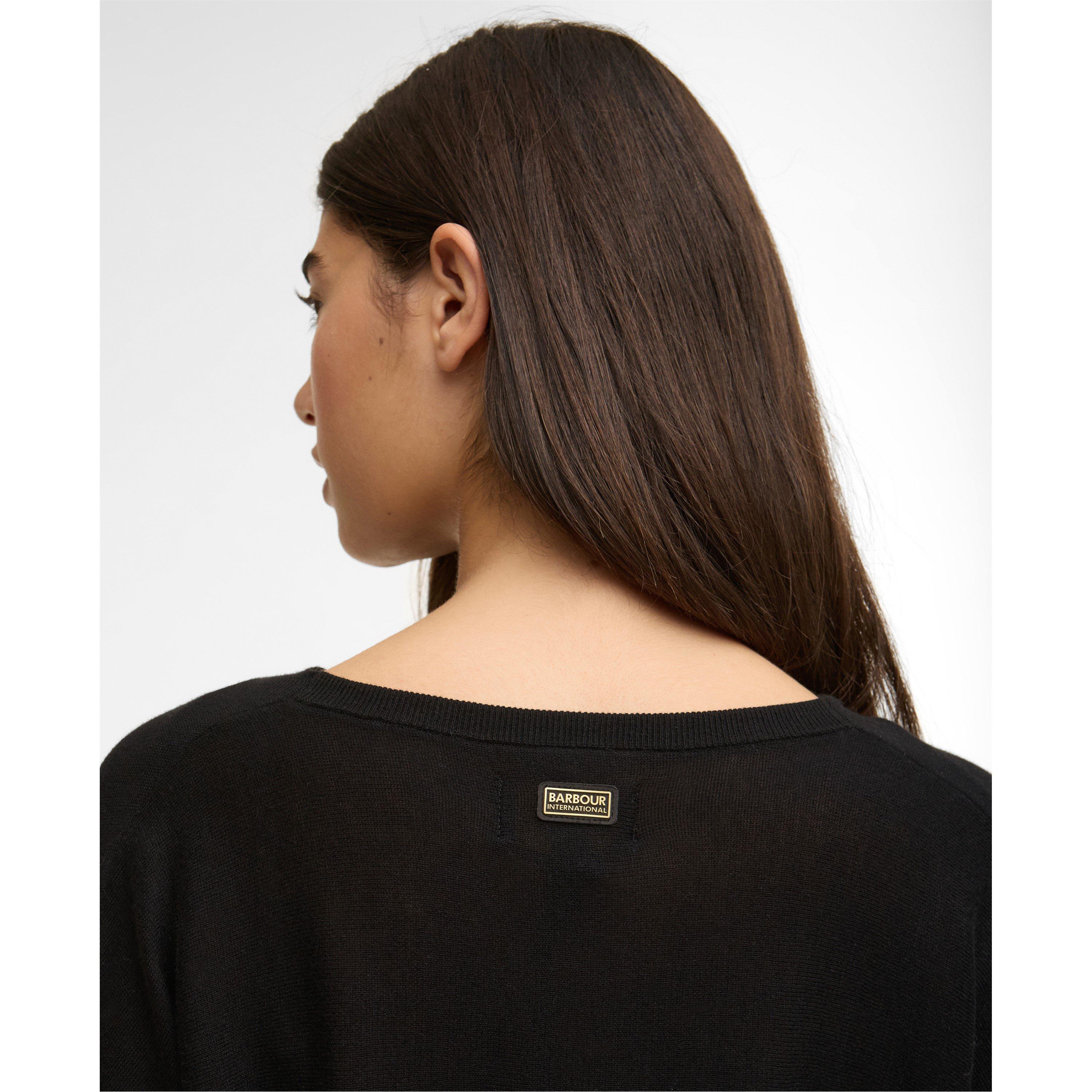 Black - Barbour International - Womens Nia Jumper - 5