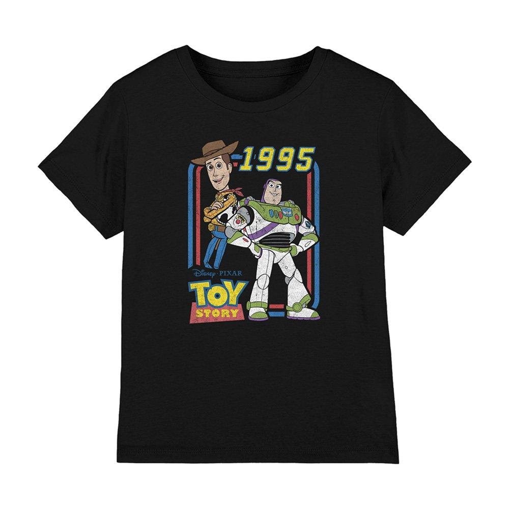 Black - Disney - Toy Story Woody And Buzz 1995 Kids T-Shirt Black - 1