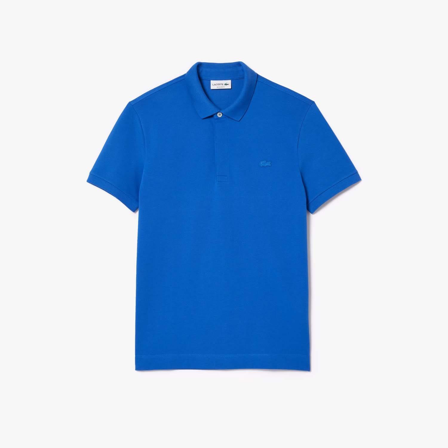 Blue - Lacoste - Regular-Fit Paris Stretch Piqu¿ Polo Shirt - 1