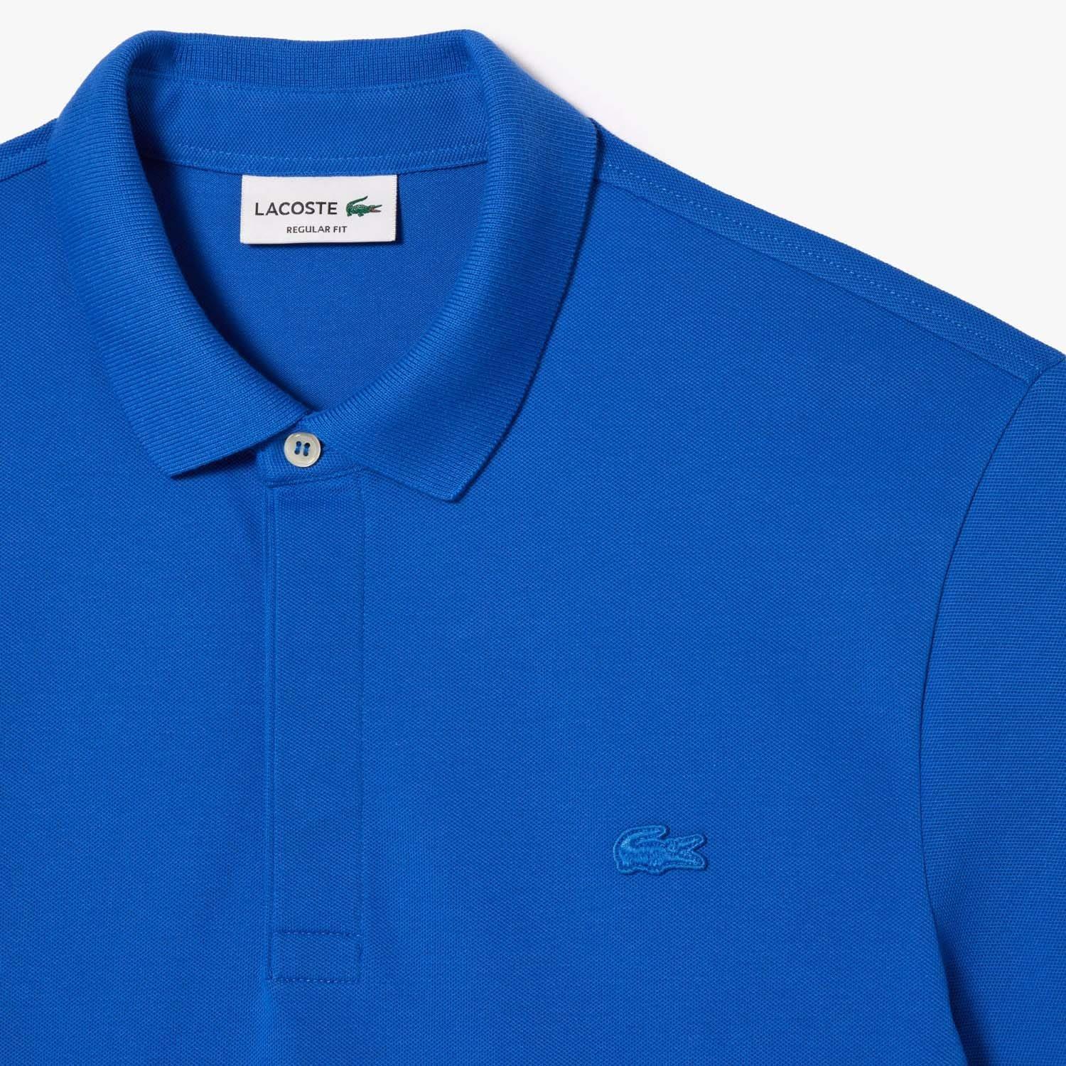 Blue - Lacoste - Regular-Fit Paris Stretch Piqu¿ Polo Shirt - 4