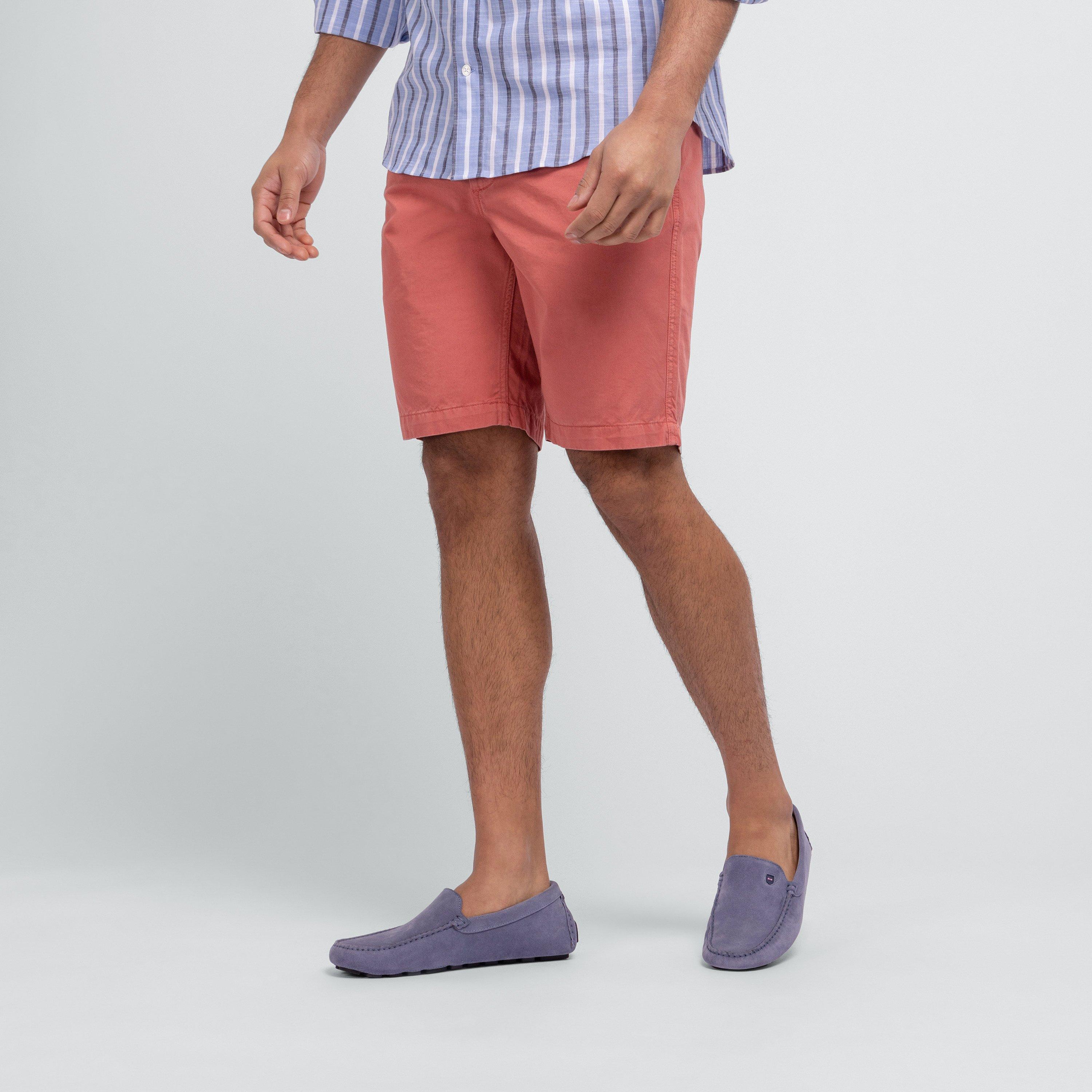 Rgm9 - Eden Park - Light turquoise chino Bermuda shorts - 2