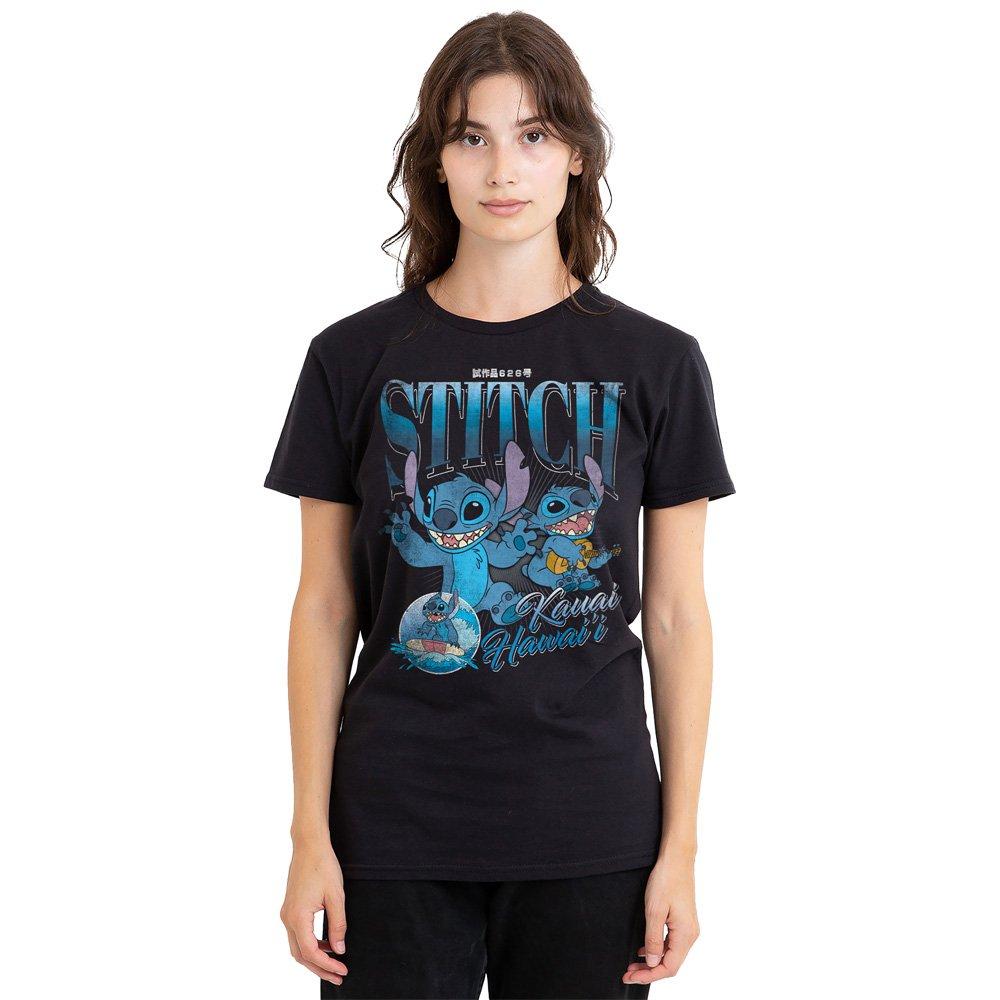 Black - Disney - Lilo And Stitch Homage T-Shirt Black - 1
