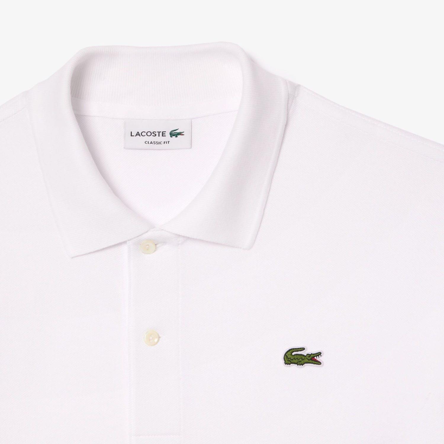 White - Lacoste - Classic-Fit Piqu¿ Polo Shirt - 3