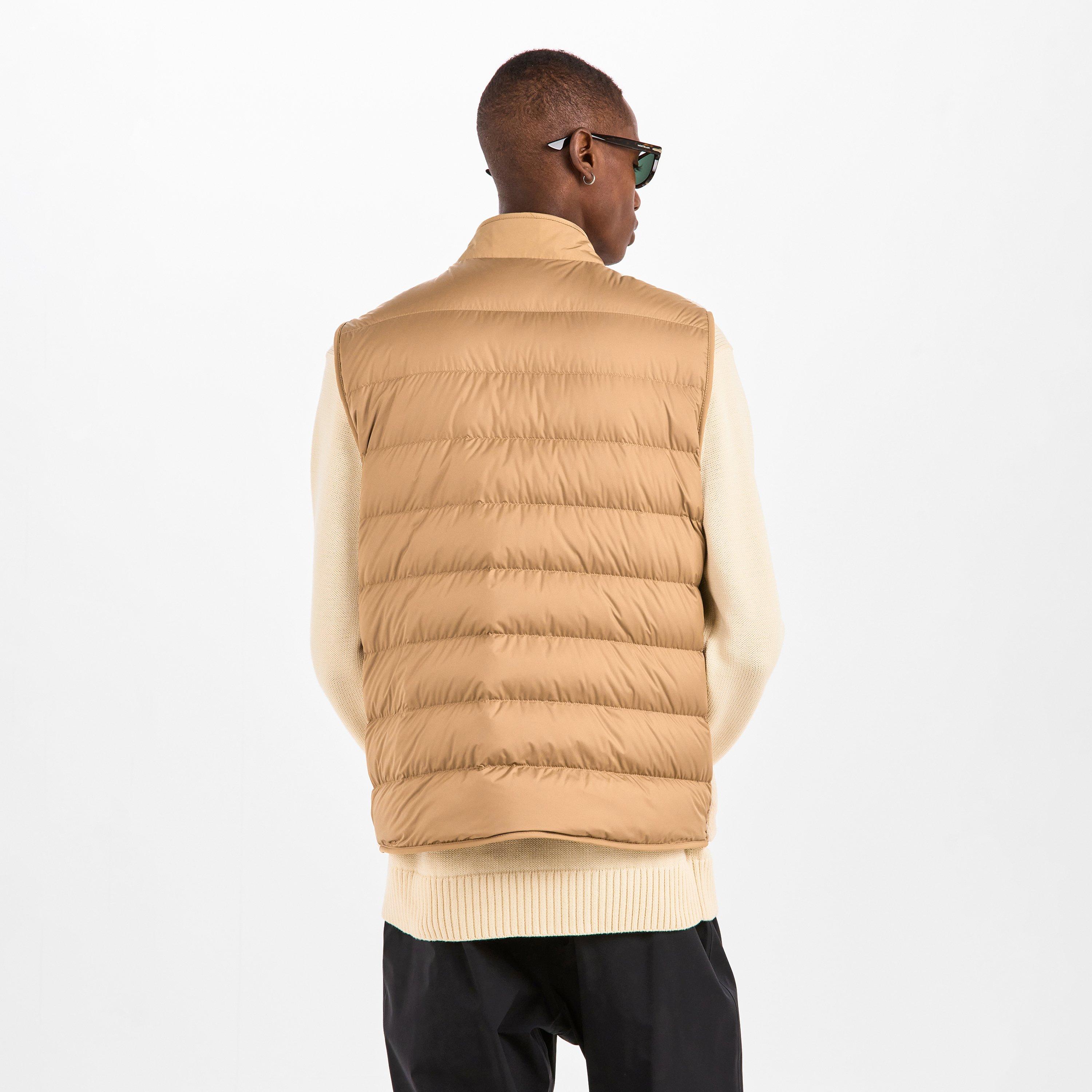 Beige 200 - Moncler - Men's Ted Fleece Gilet - 4
