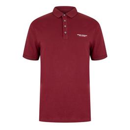 Armani Exchange Jersey Cotton Polo Shirt