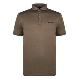 Armani Exchange Jersey Cotton Polo Shirt