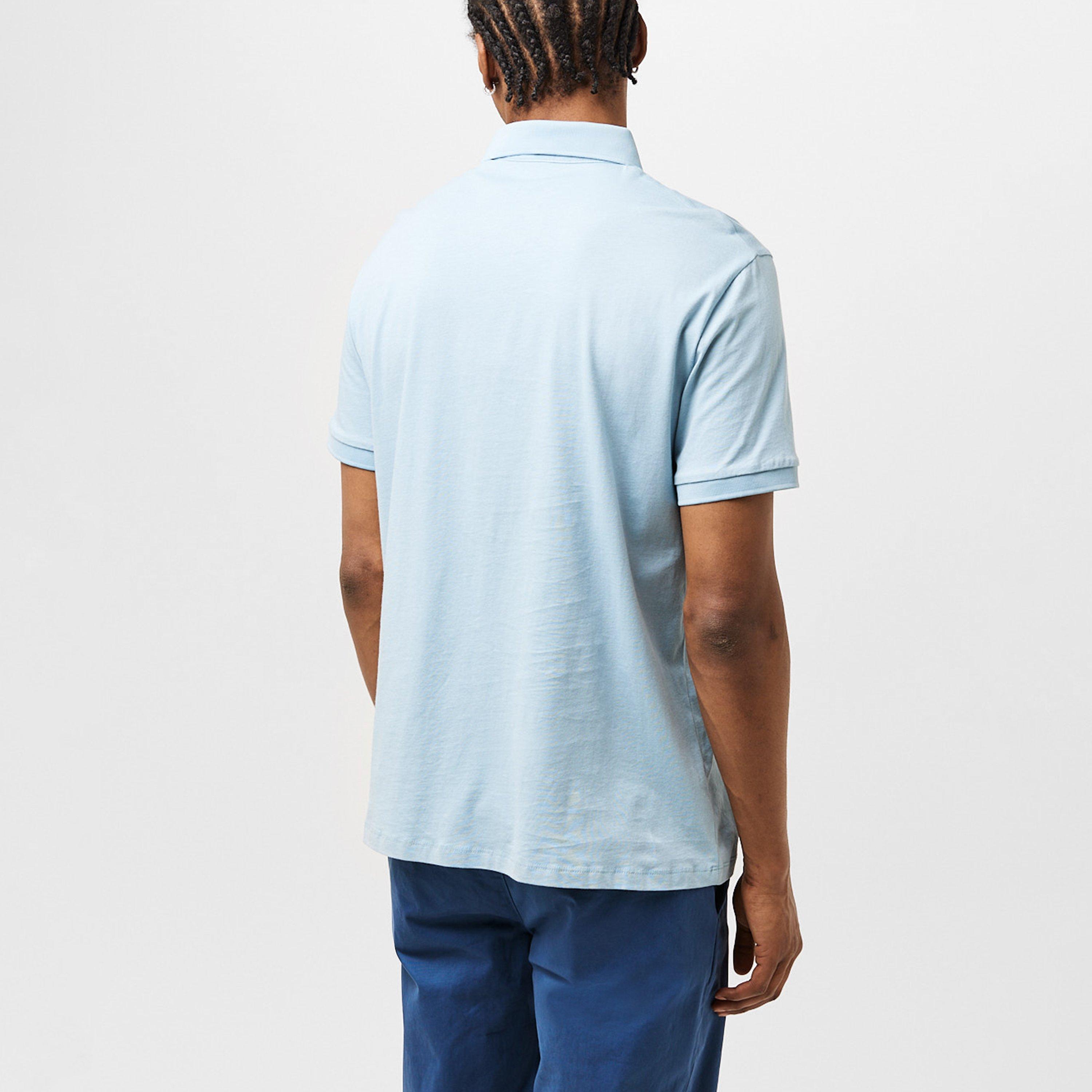 Ash Blue U9287 - Armani Exchange - Jersey Cotton Polo Shirt - 4