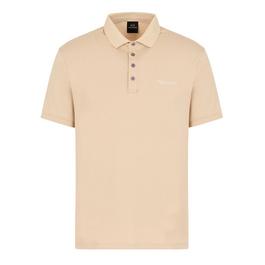 Armani Exchange Jersey Cotton Polo Shirt