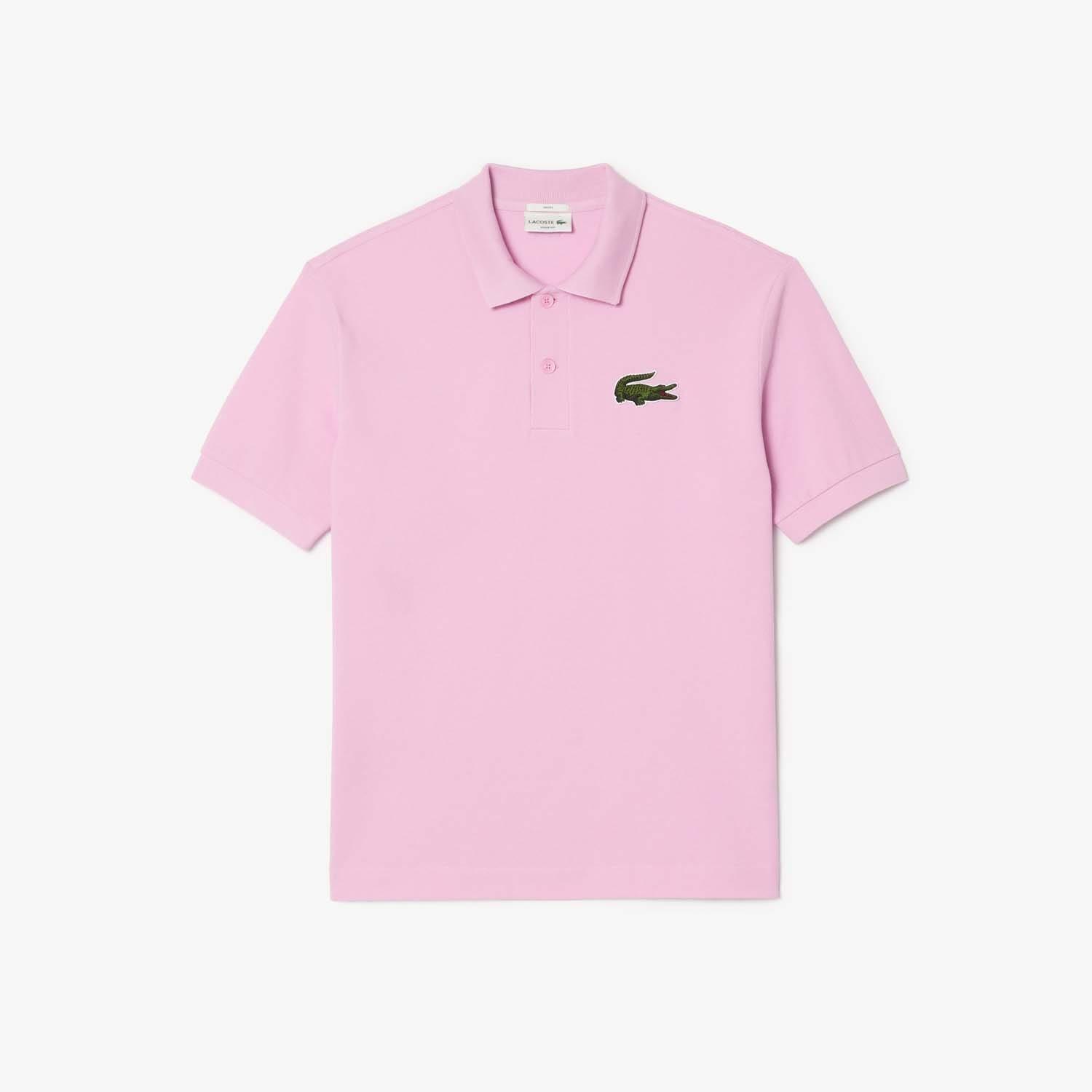 Pink - Lacoste - Loose-Fit Piqu¿ Polo Shirt - 1