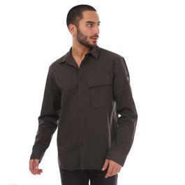 Belstaff Garment Dye Cotton Scale Shirt