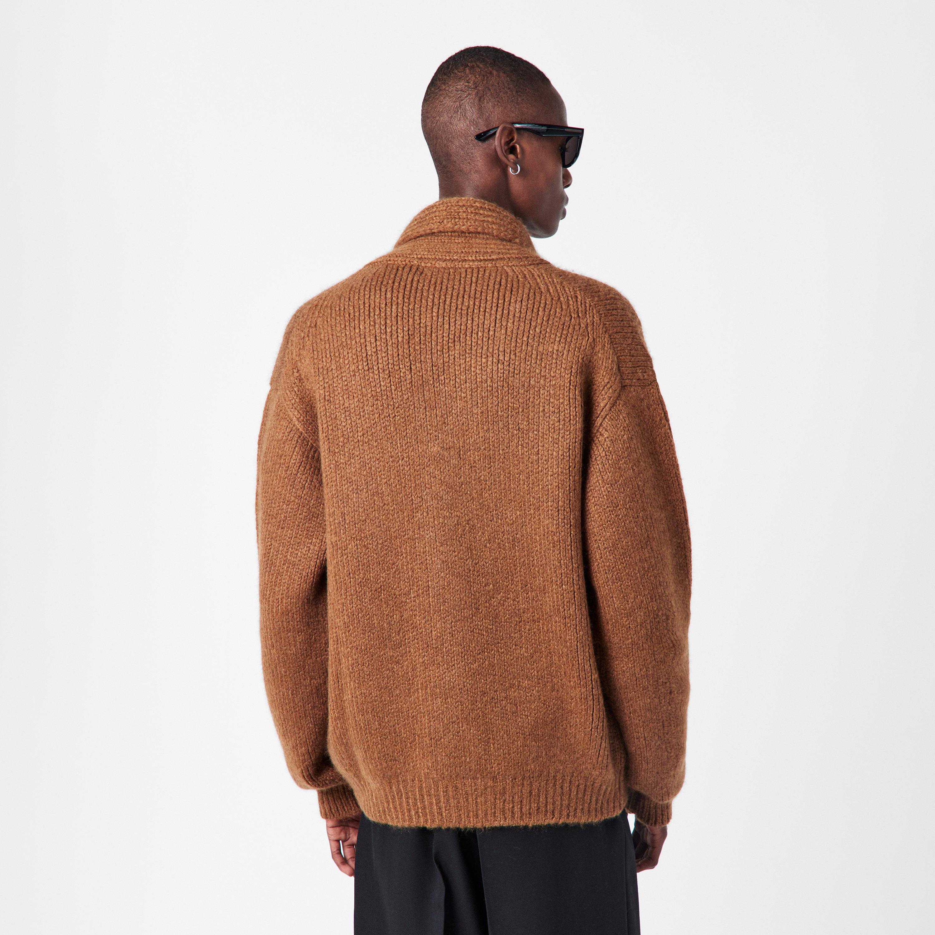 Toffee - Tom Ford - Men's Cashmere Button-Front Cardigan - 4