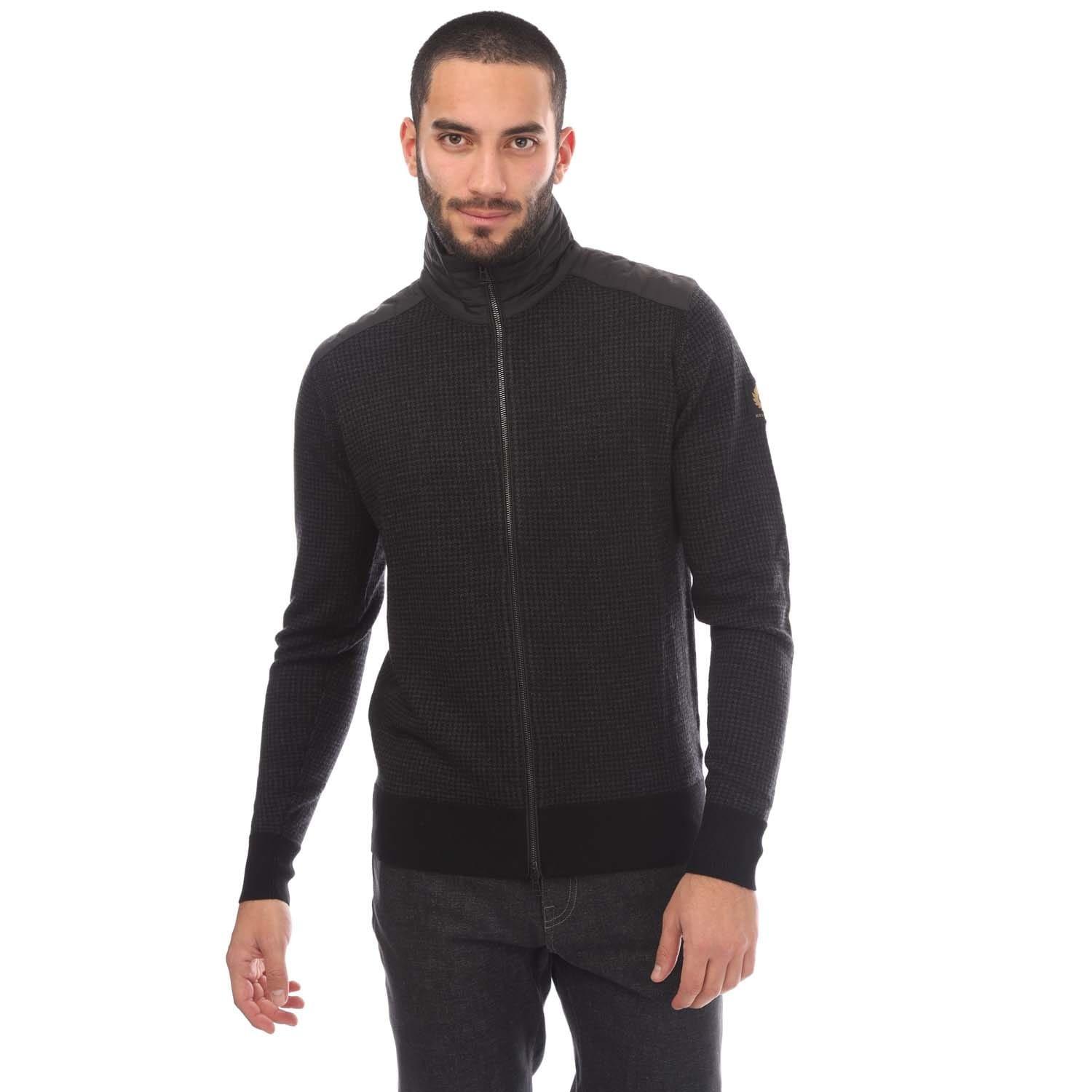 Black - Belstaff - Kelby Zip Cardigan - 1