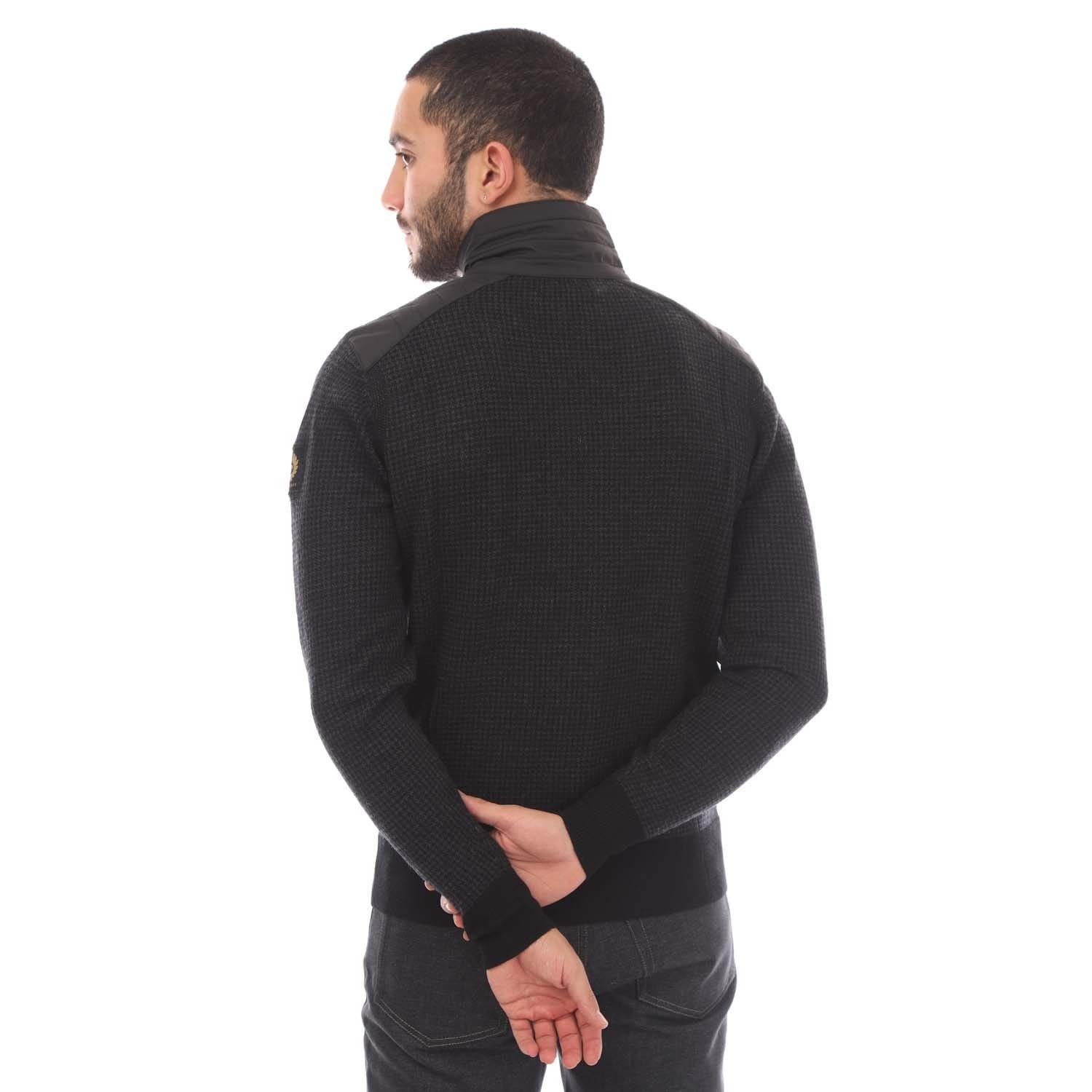 Black - Belstaff - Kelby Zip Cardigan - 2