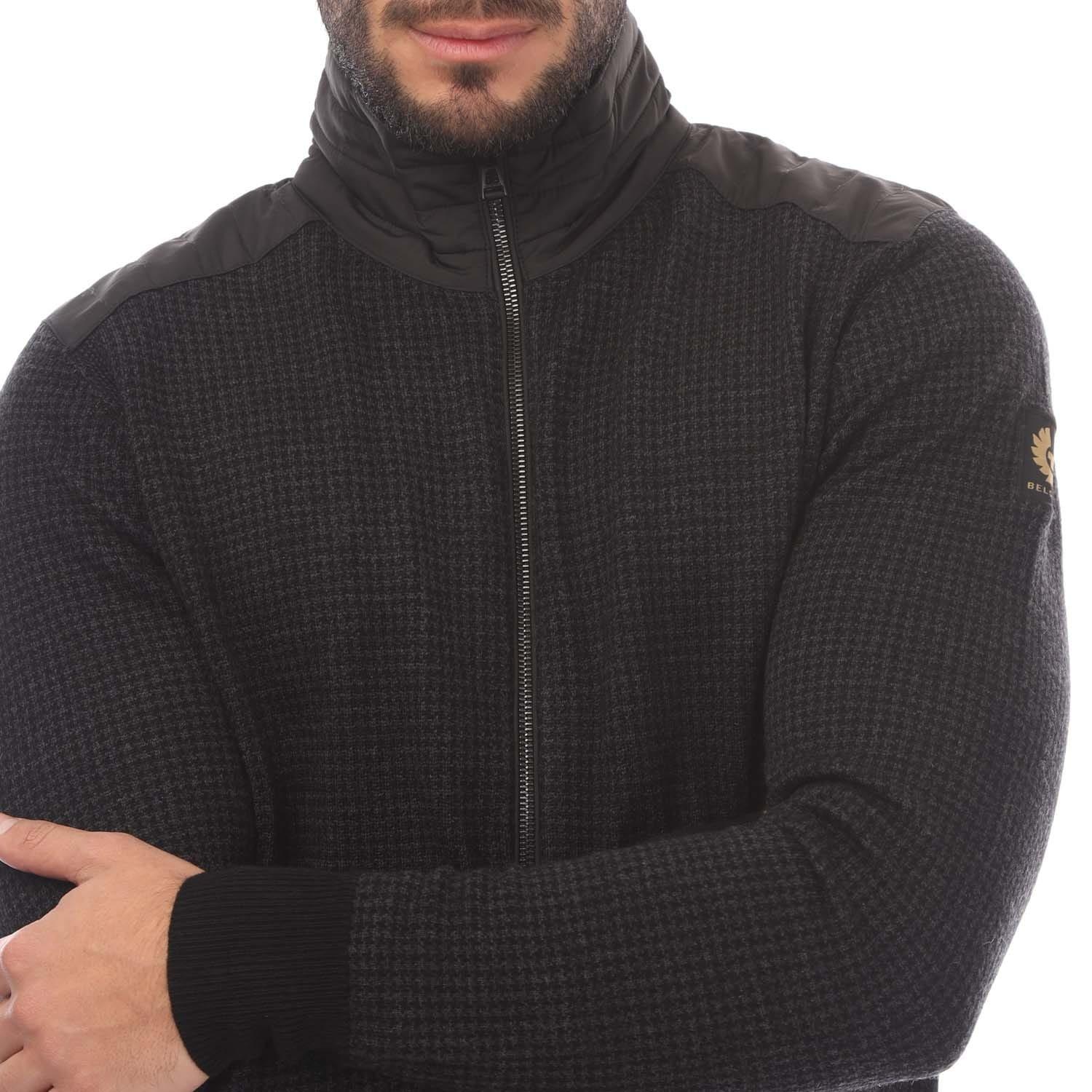 Black - Belstaff - Kelby Zip Cardigan - 3