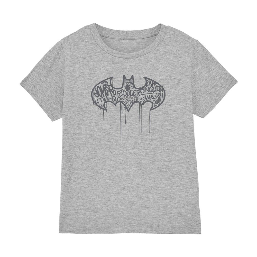 Grey - DC Comics - DC Comics Graffiti Logo T-Shirt Grey - 1