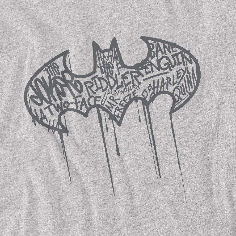 Grey - DC Comics - DC Comics Graffiti Logo T-Shirt Grey - 2