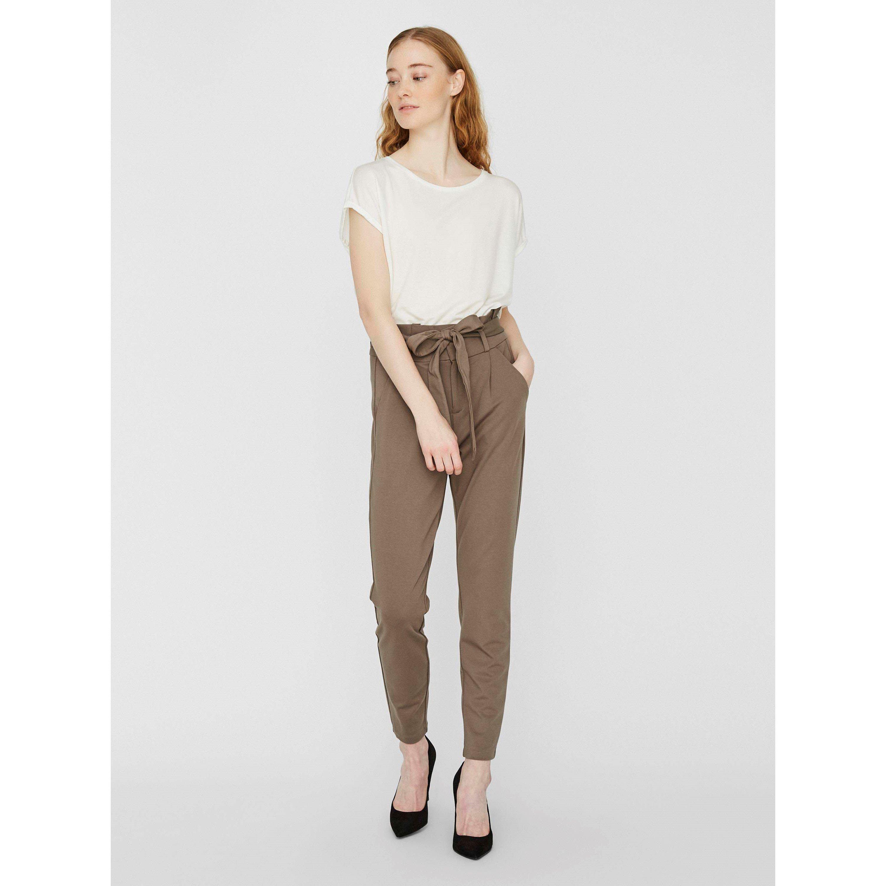 Mint - Vero Moda - High-Waisted Trousers - 6