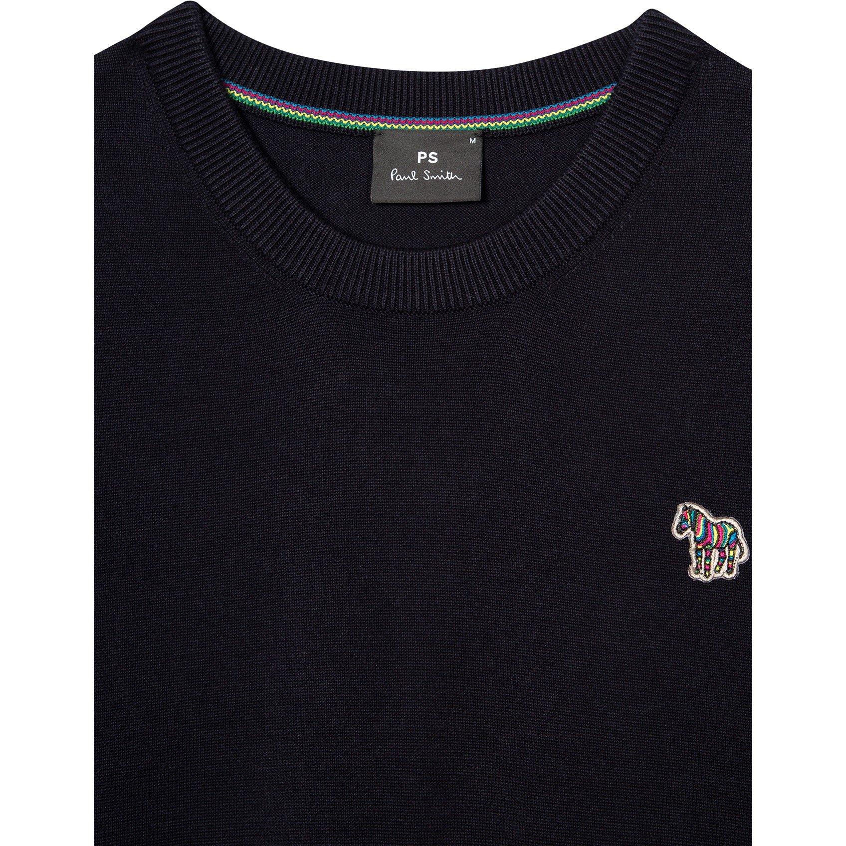 Blue 49 - PS Paul Smith - Zebra Knit Jumper - 5