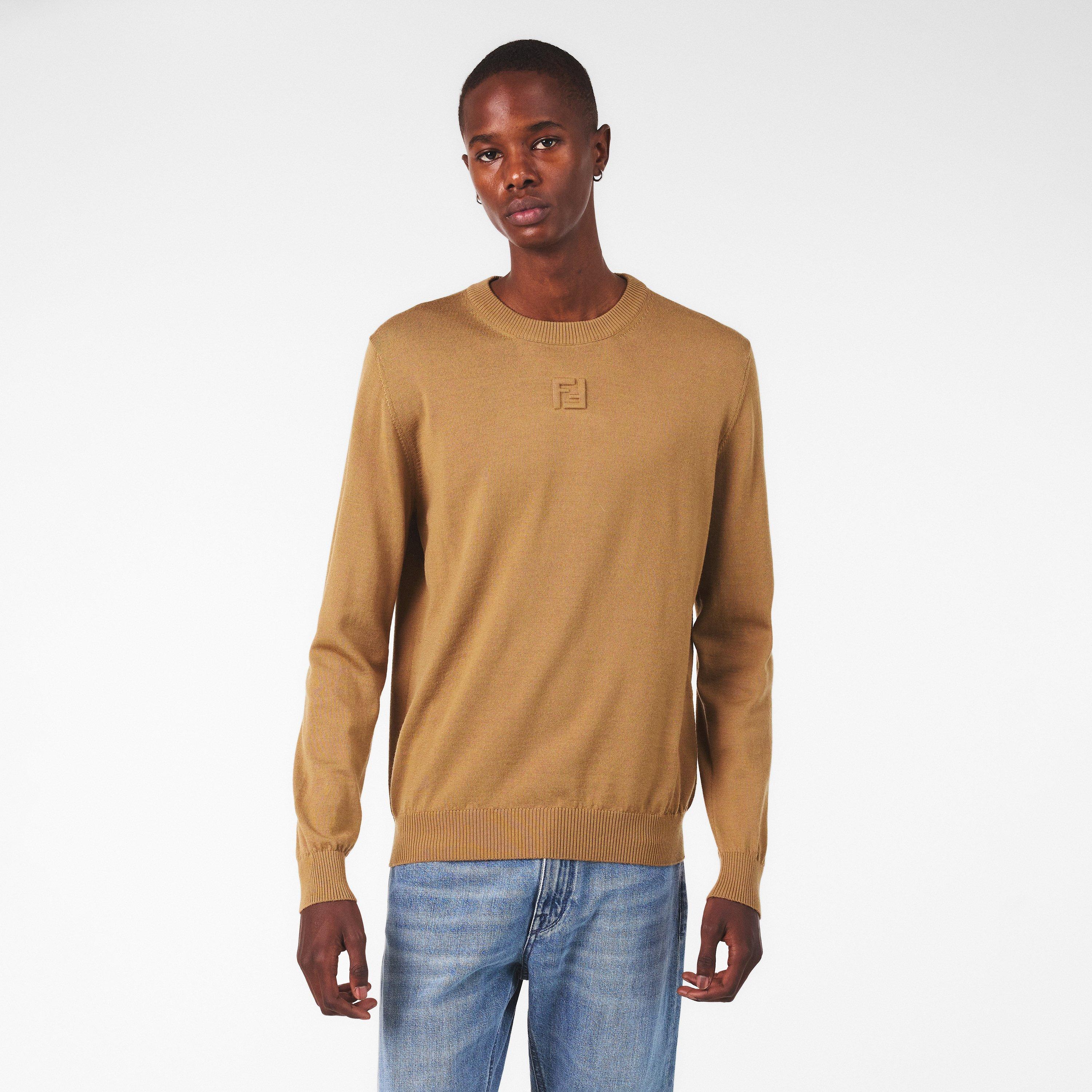 Beige - Fendi - Men's Jumper - 3