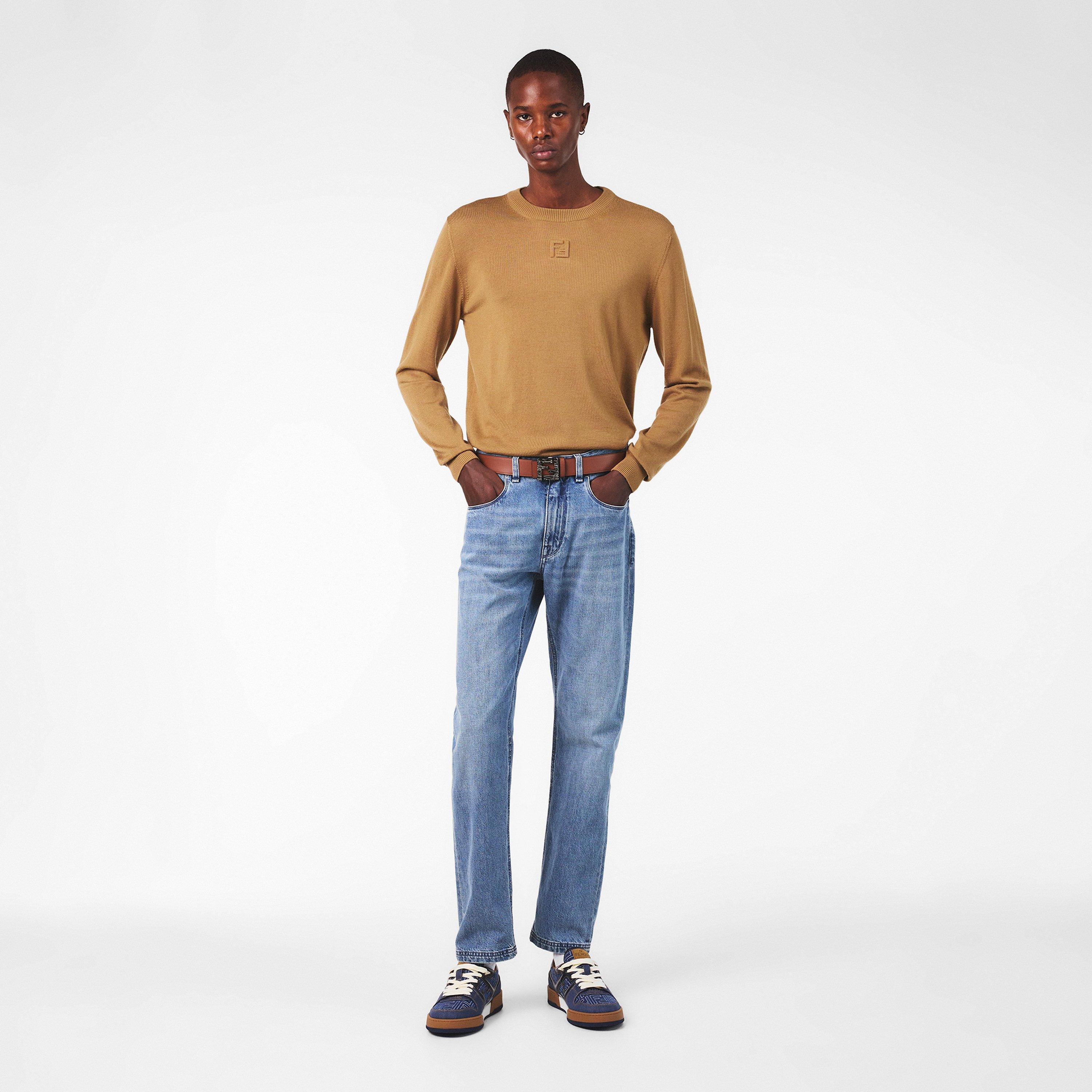 Beige - Fendi - Men's Jumper - 6