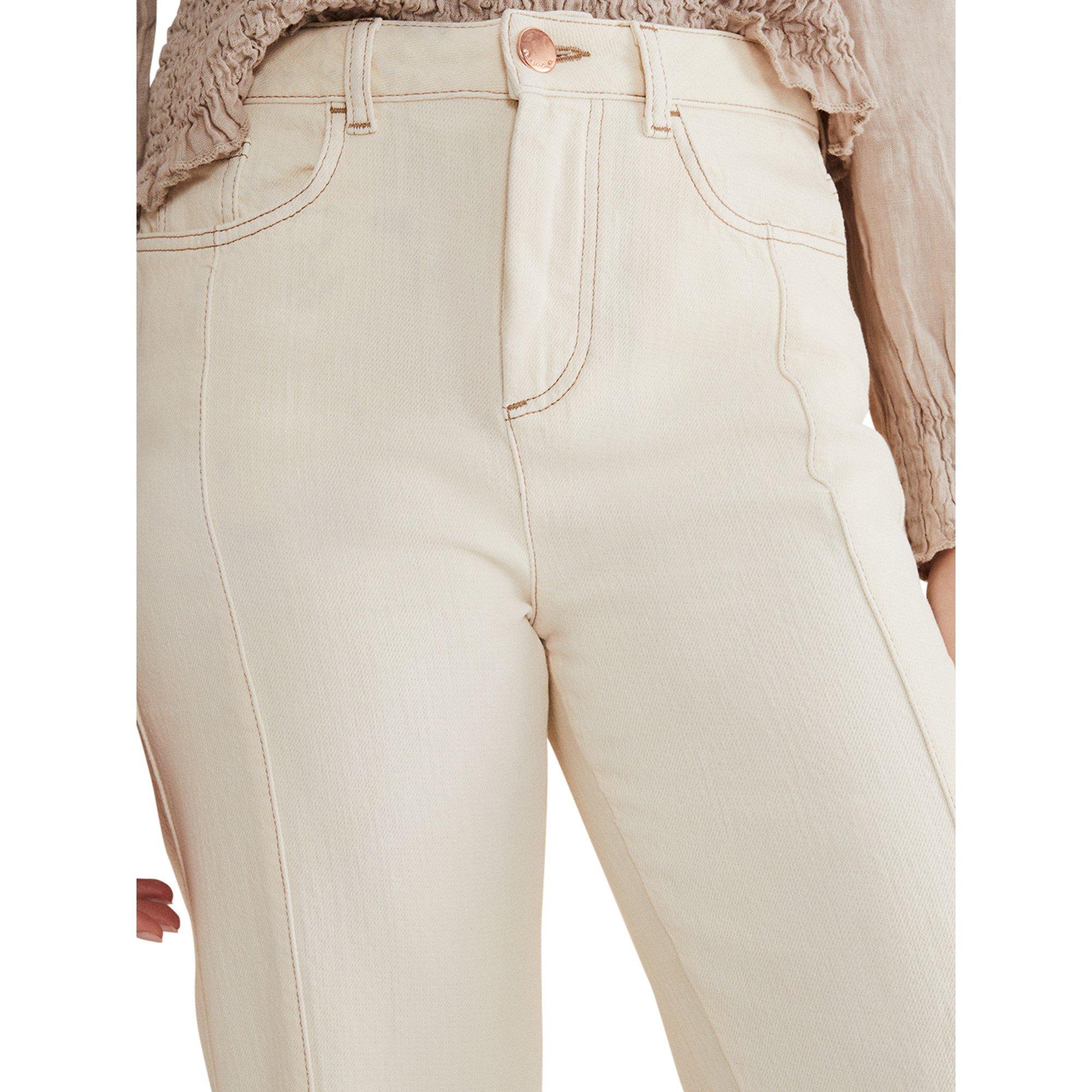 Ecru - Phase Eight - Fraya Wide Leg Jeans - 4