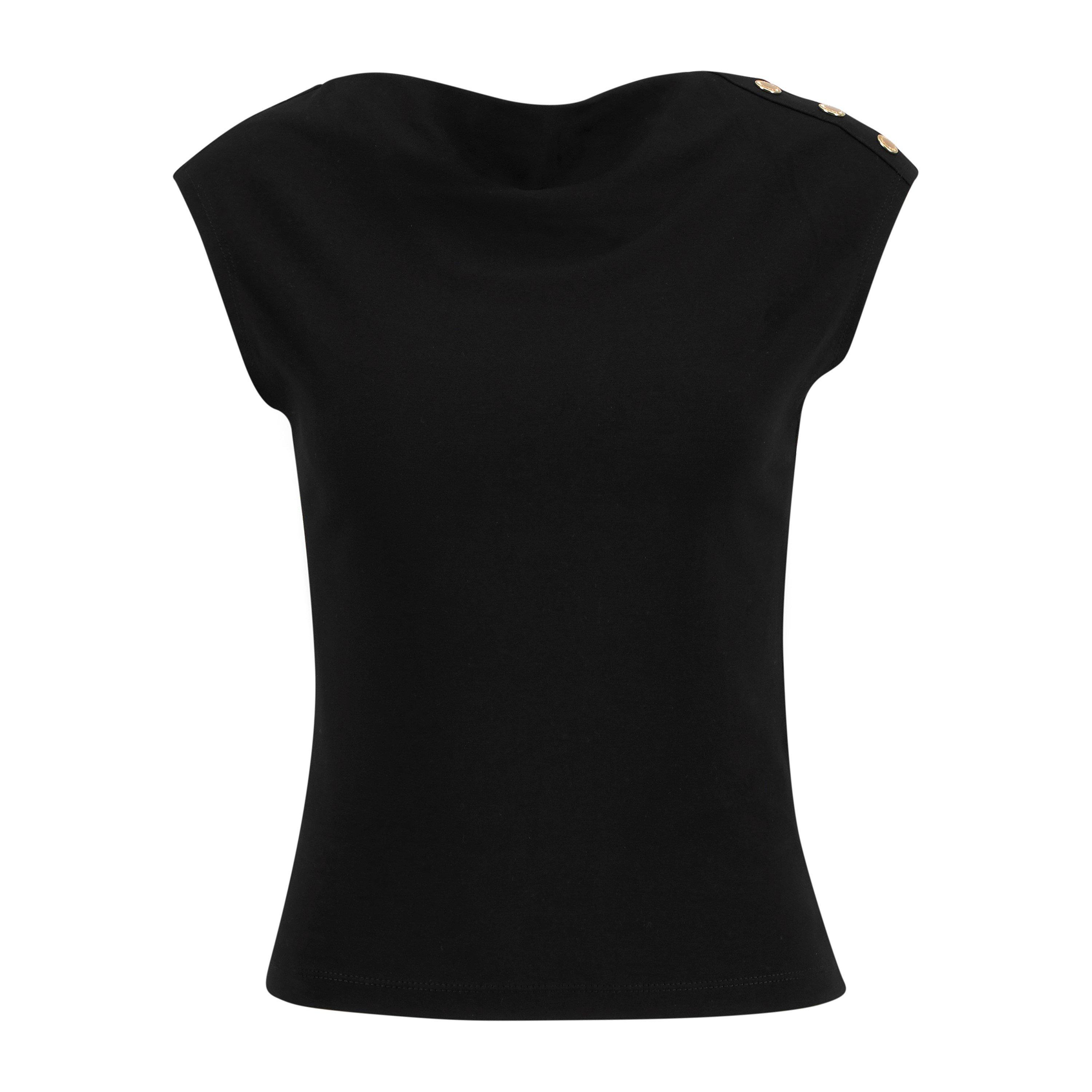 Barbour International Women's Sleeveless Shirt - Black - 12 (M)