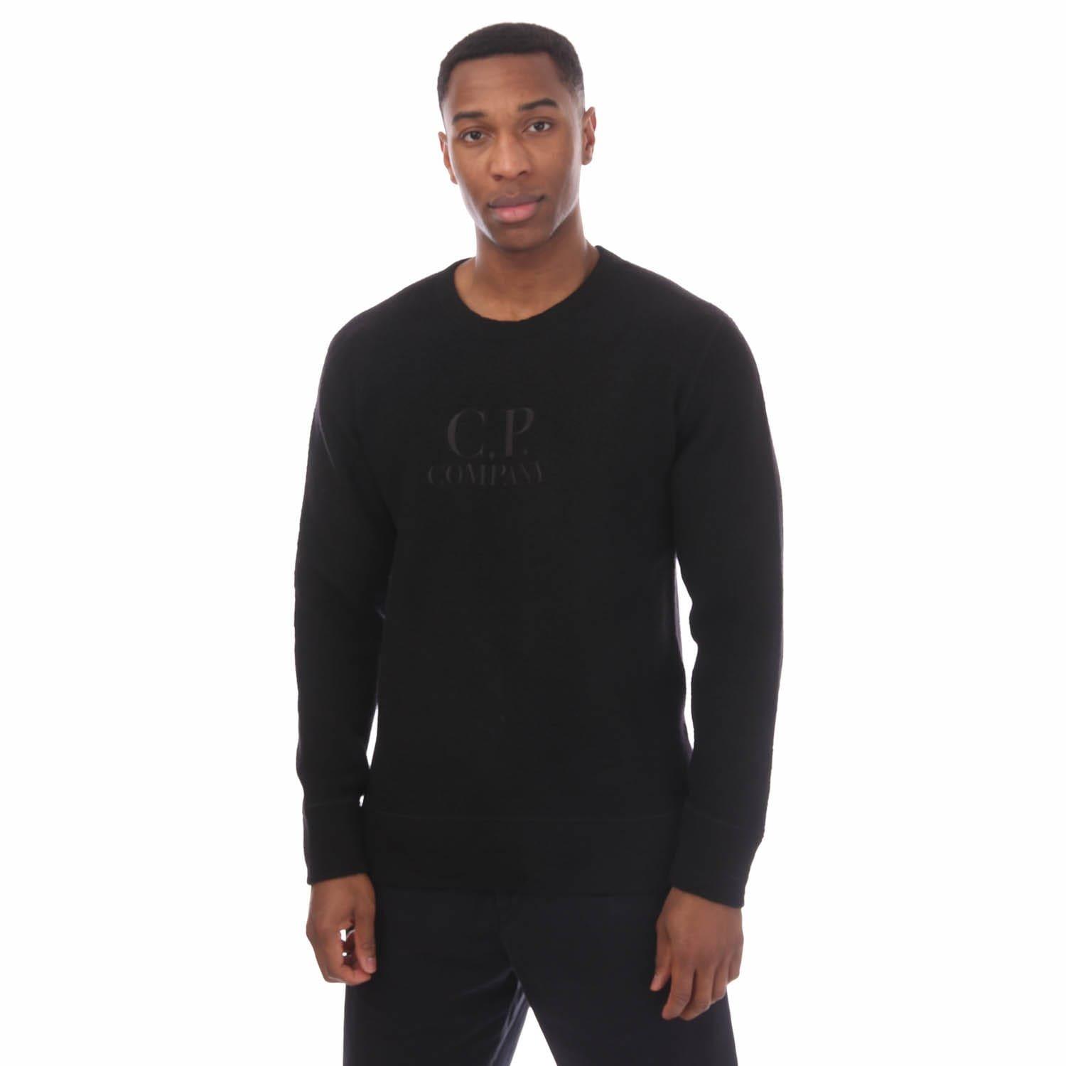 Black - CP Company - Crewneck Sweatshirt - 1
