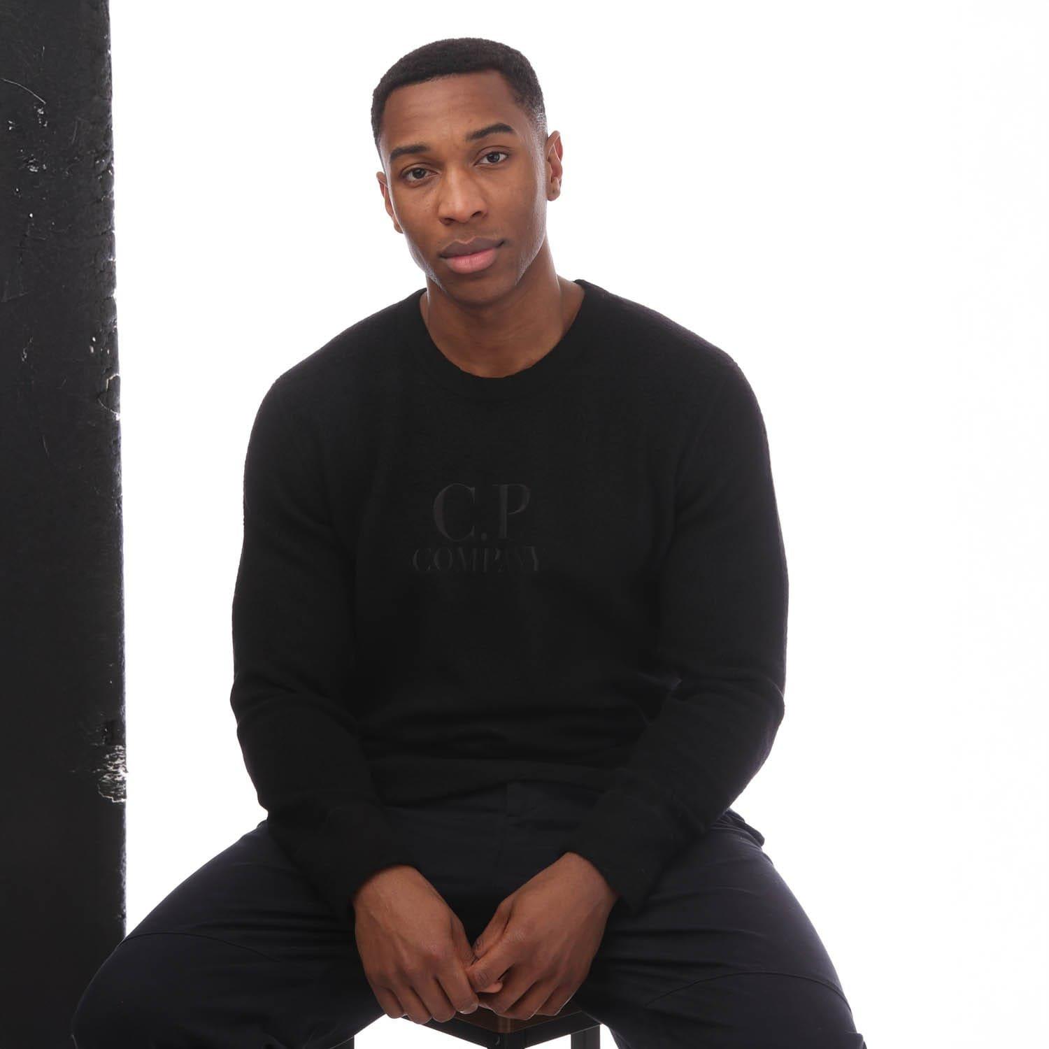 Black - CP Company - Crewneck Sweatshirt - 4