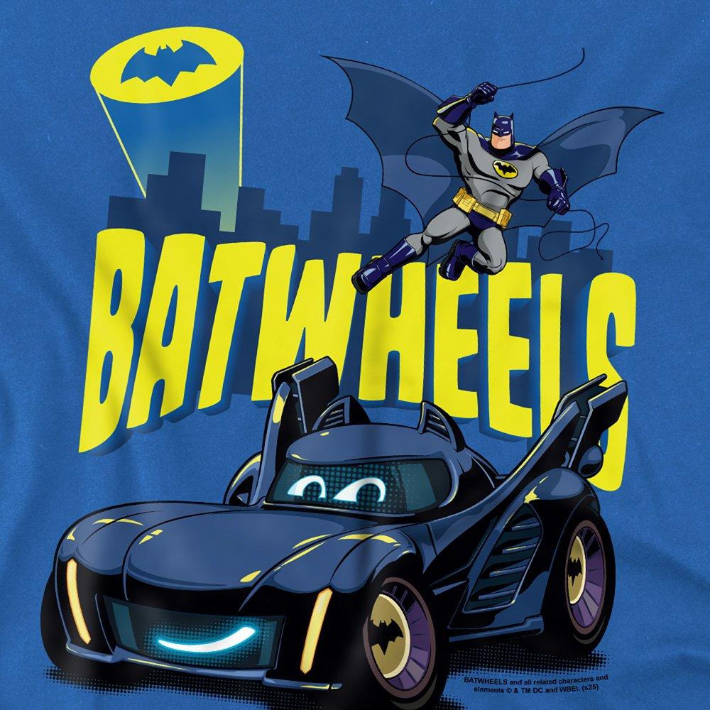 Blue - DC Comics - Bam And Batman Kids T-Shirt Royal - 2