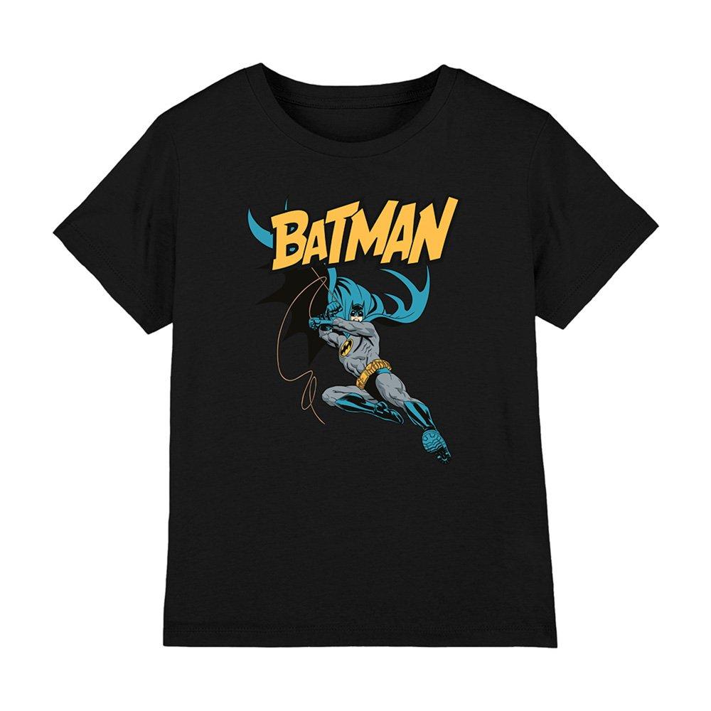 Batman Boys Action T-Shirt Black - 5-6 Years