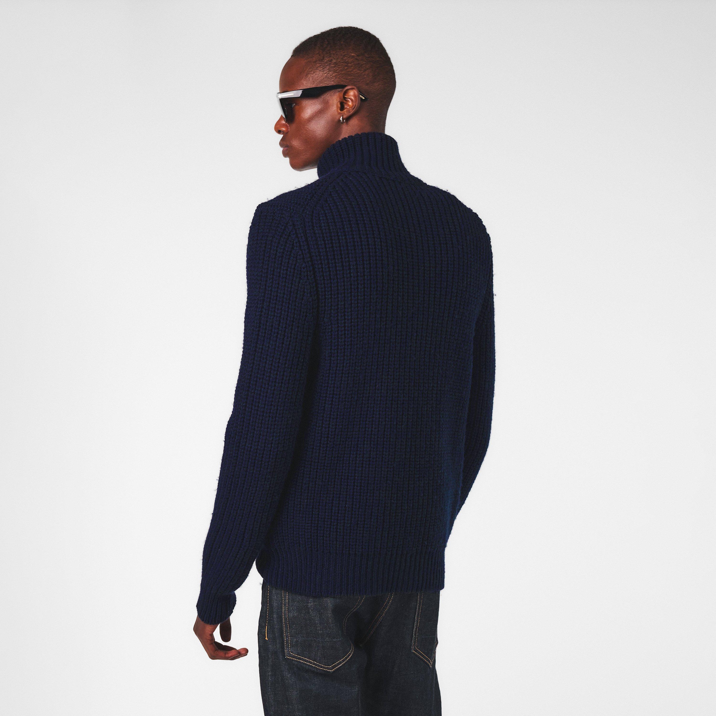 Dark Navy - Tom Ford - Men's Jumper - 4