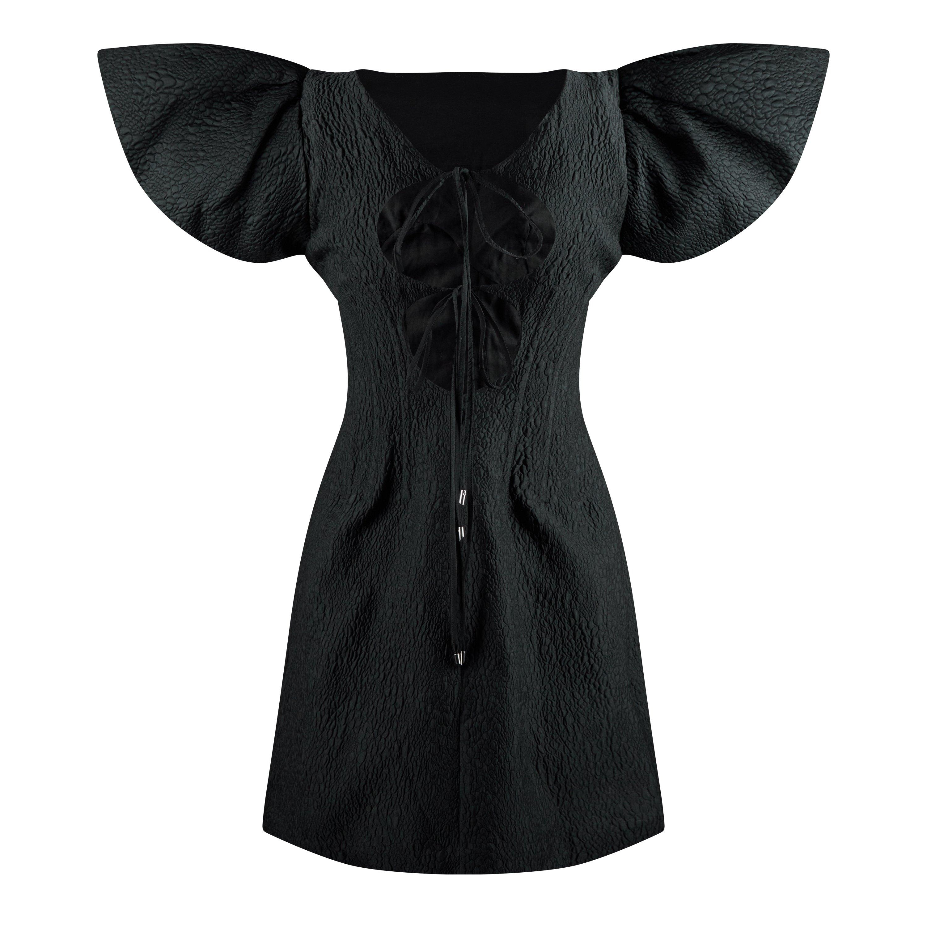 BLACK - Rachel Gilbert - Emiko Mini Dress - 5