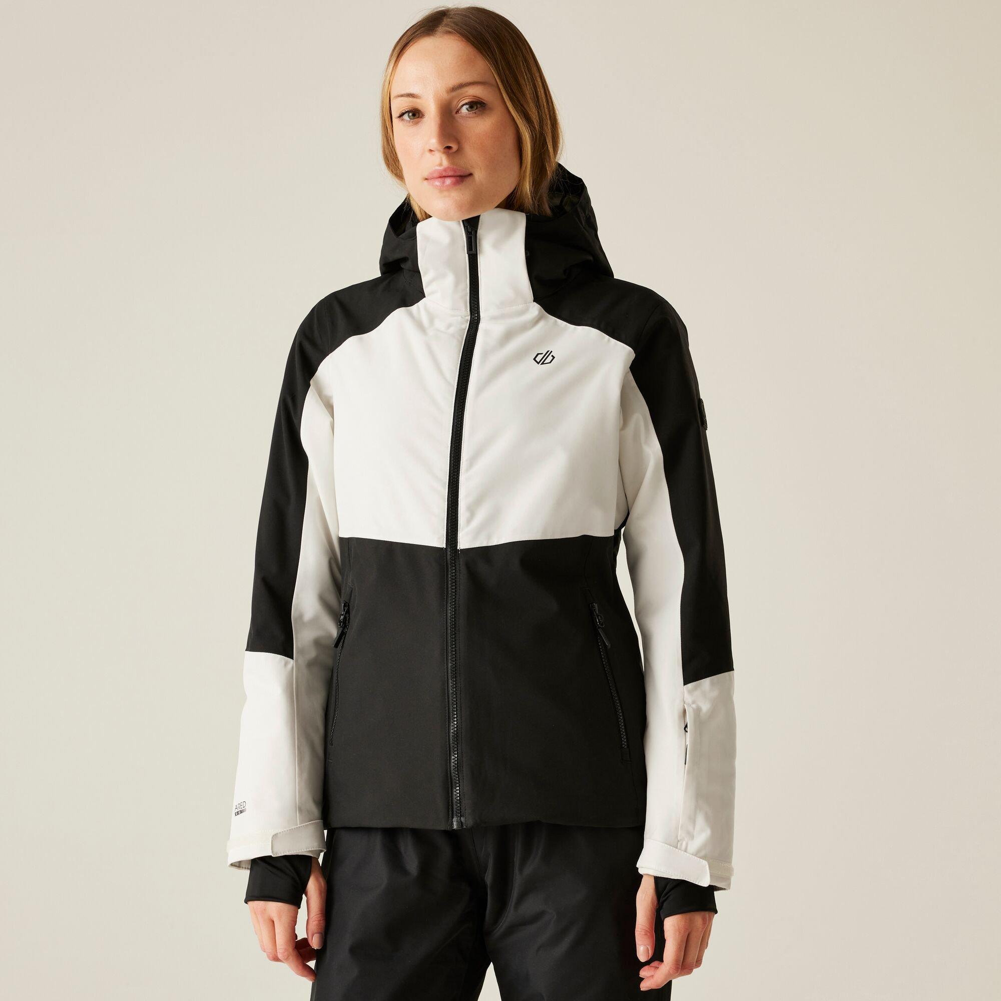 Dare 2B Women's Flurry Ii Ared 30/30 Stretch Insulated Waterproof Jacket - Egret White - 6