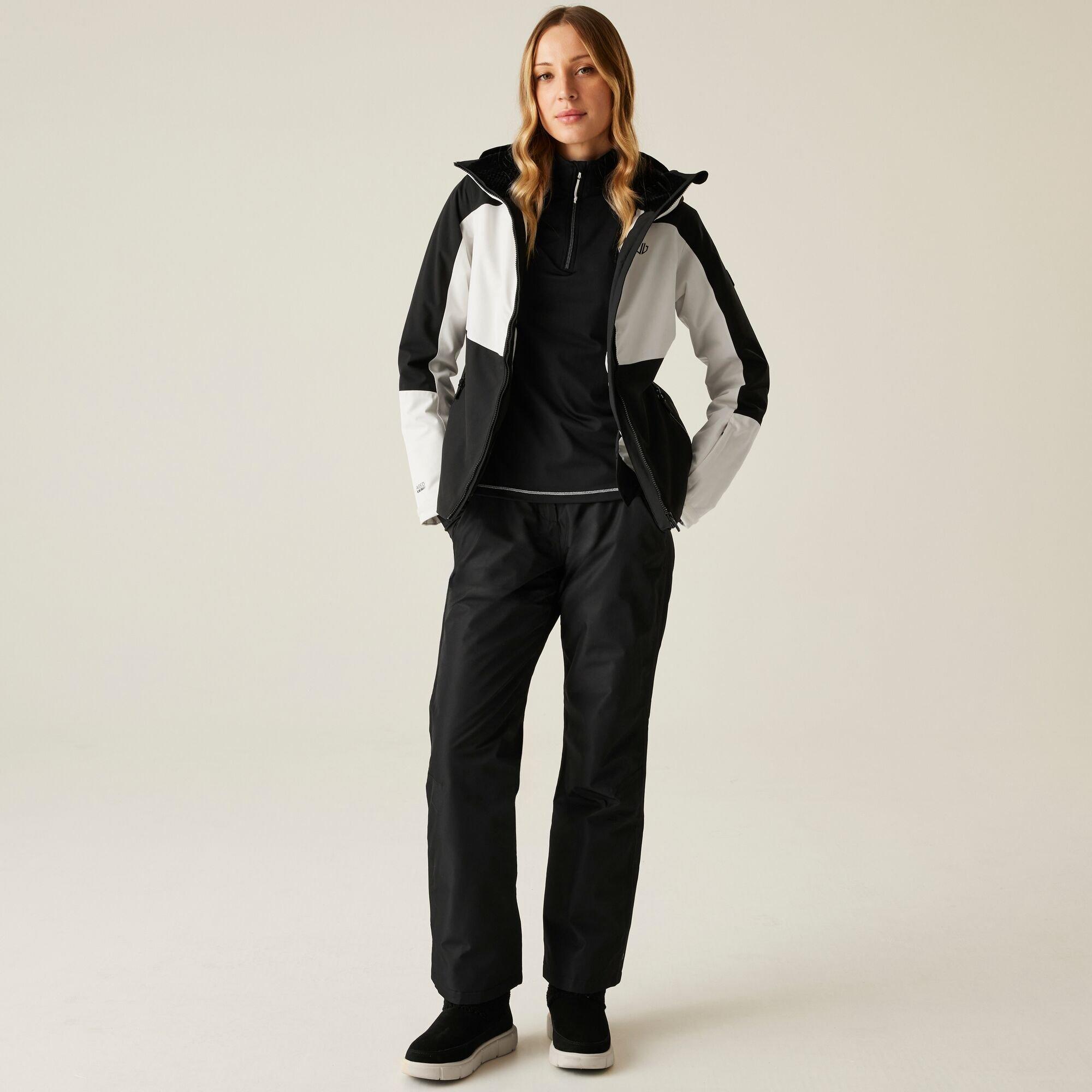 Egret White - Dare 2b - Women's Flurry II ARED 30/30 Stretch Insulated Waterproof Jacket - 3