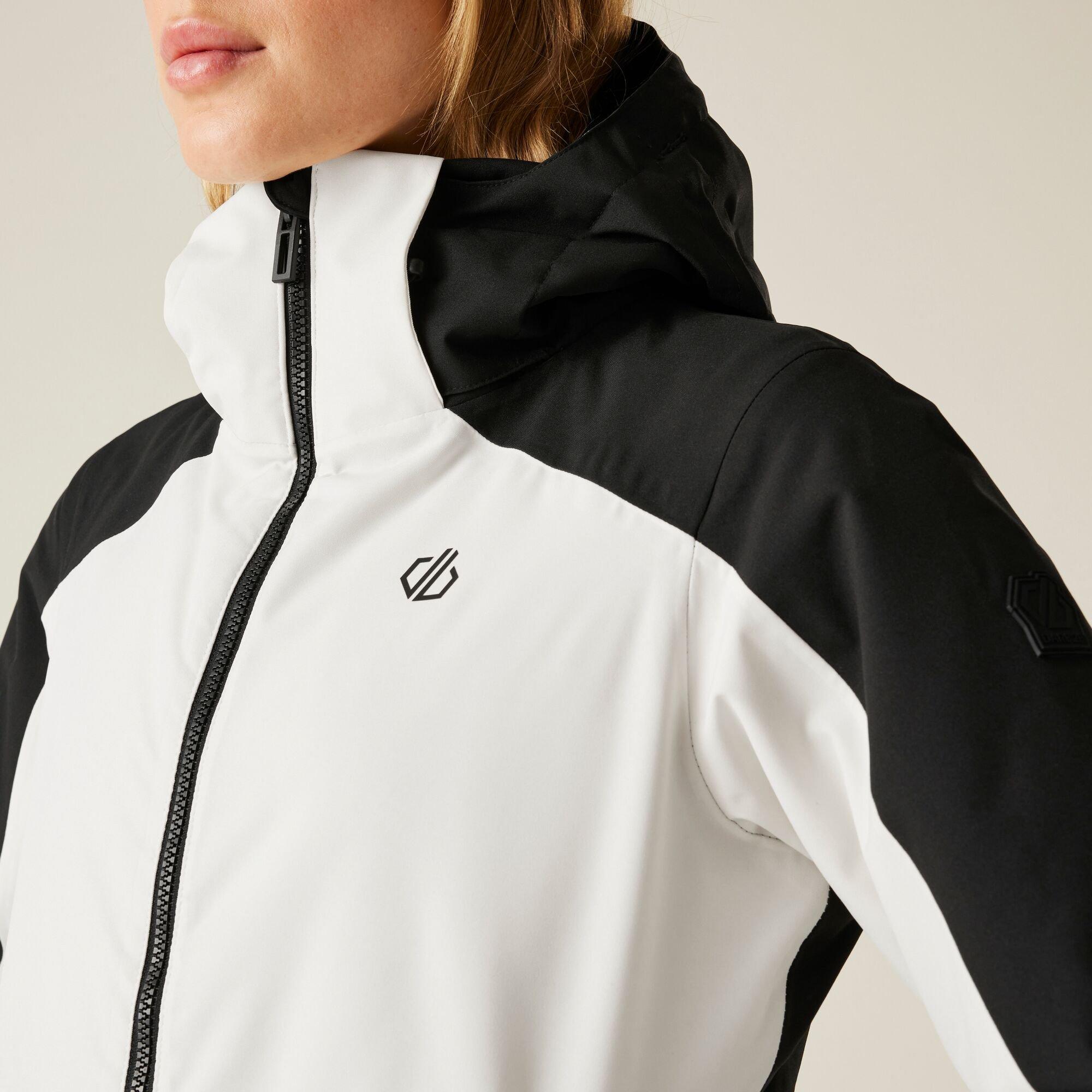 Egret White - Dare 2b - Women's Flurry II ARED 30/30 Stretch Insulated Waterproof Jacket - 5