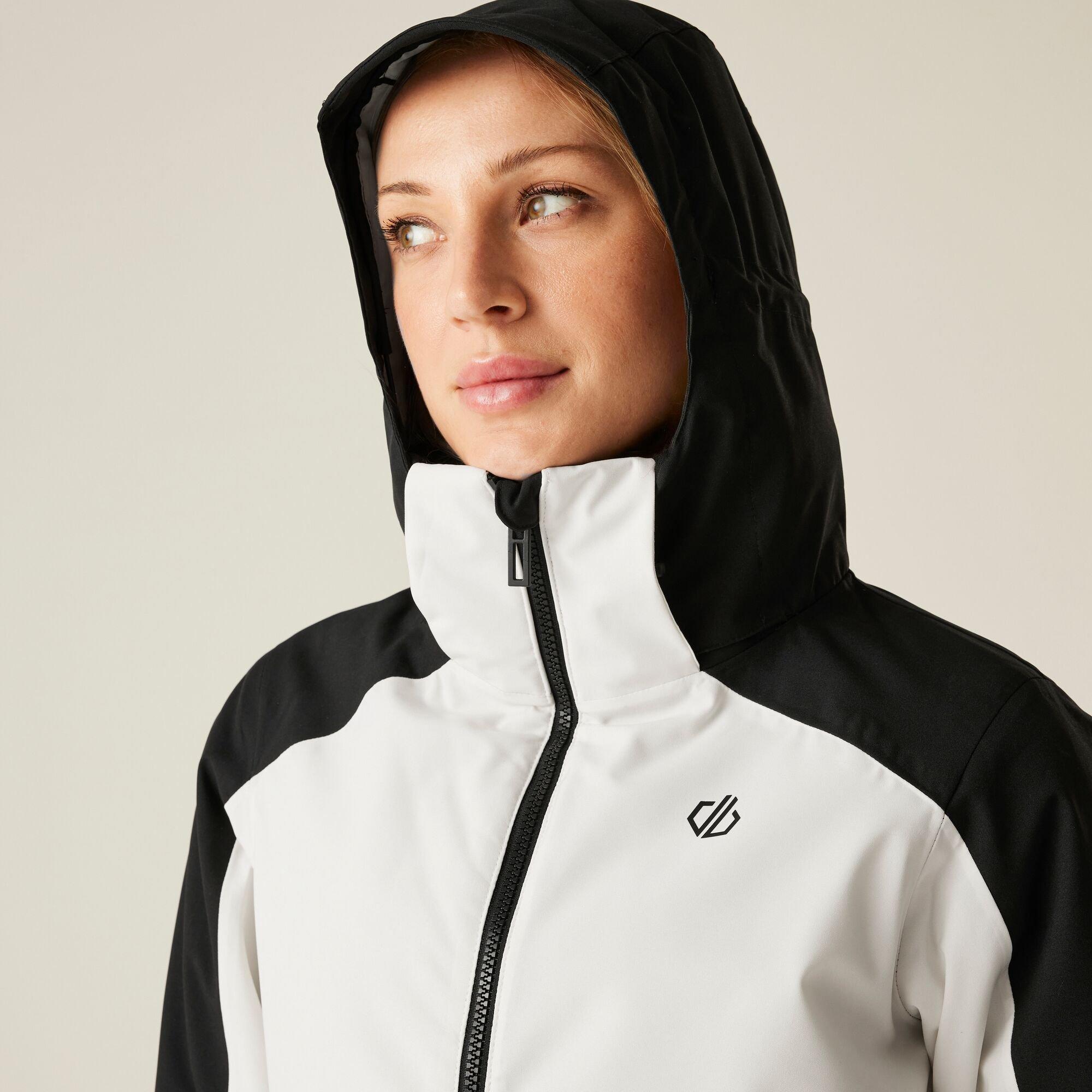 Egret White - Dare 2b - Women's Flurry II ARED 30/30 Stretch Insulated Waterproof Jacket - 8