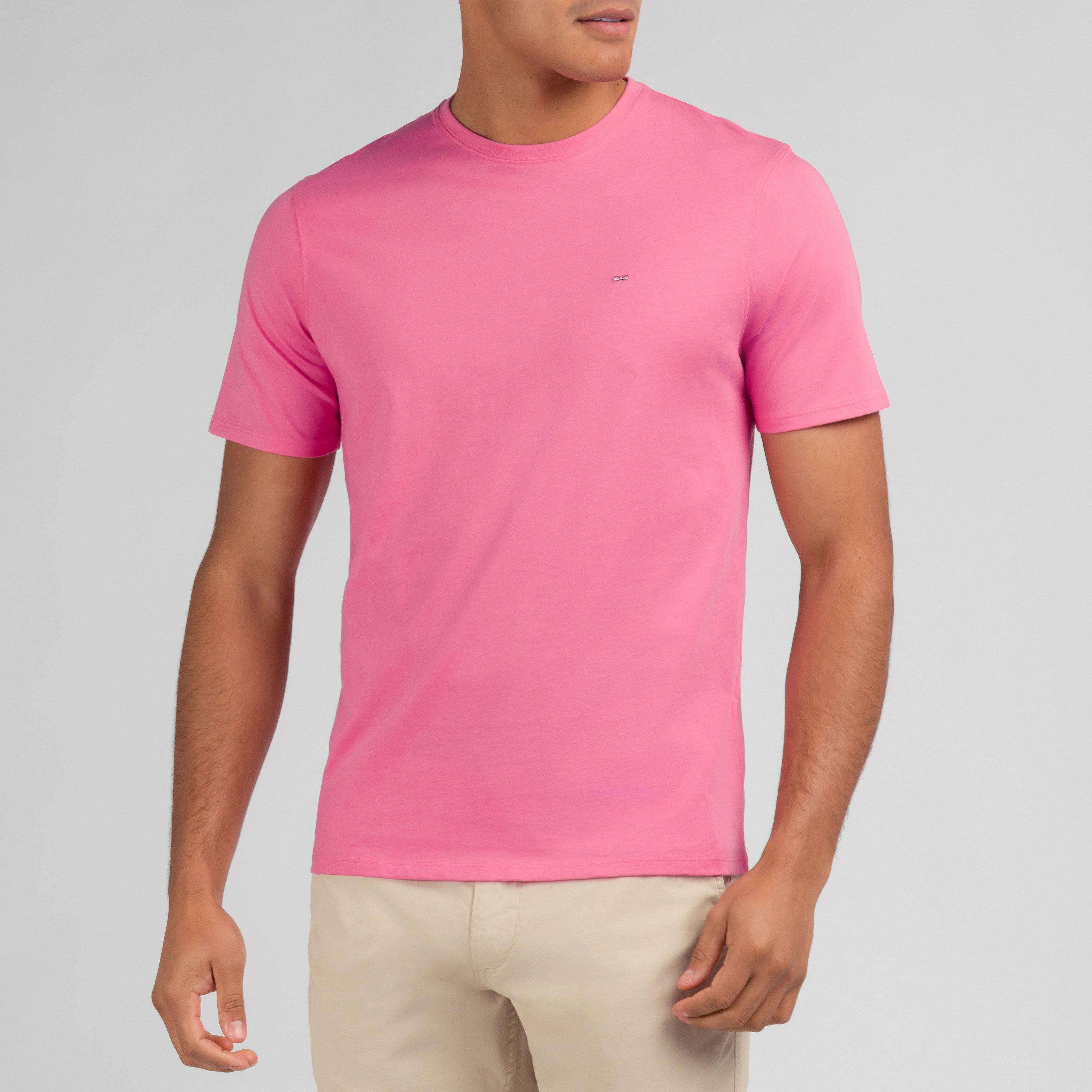 Rov7 - Eden Park - Pink short-sleeved T-shirt - 2