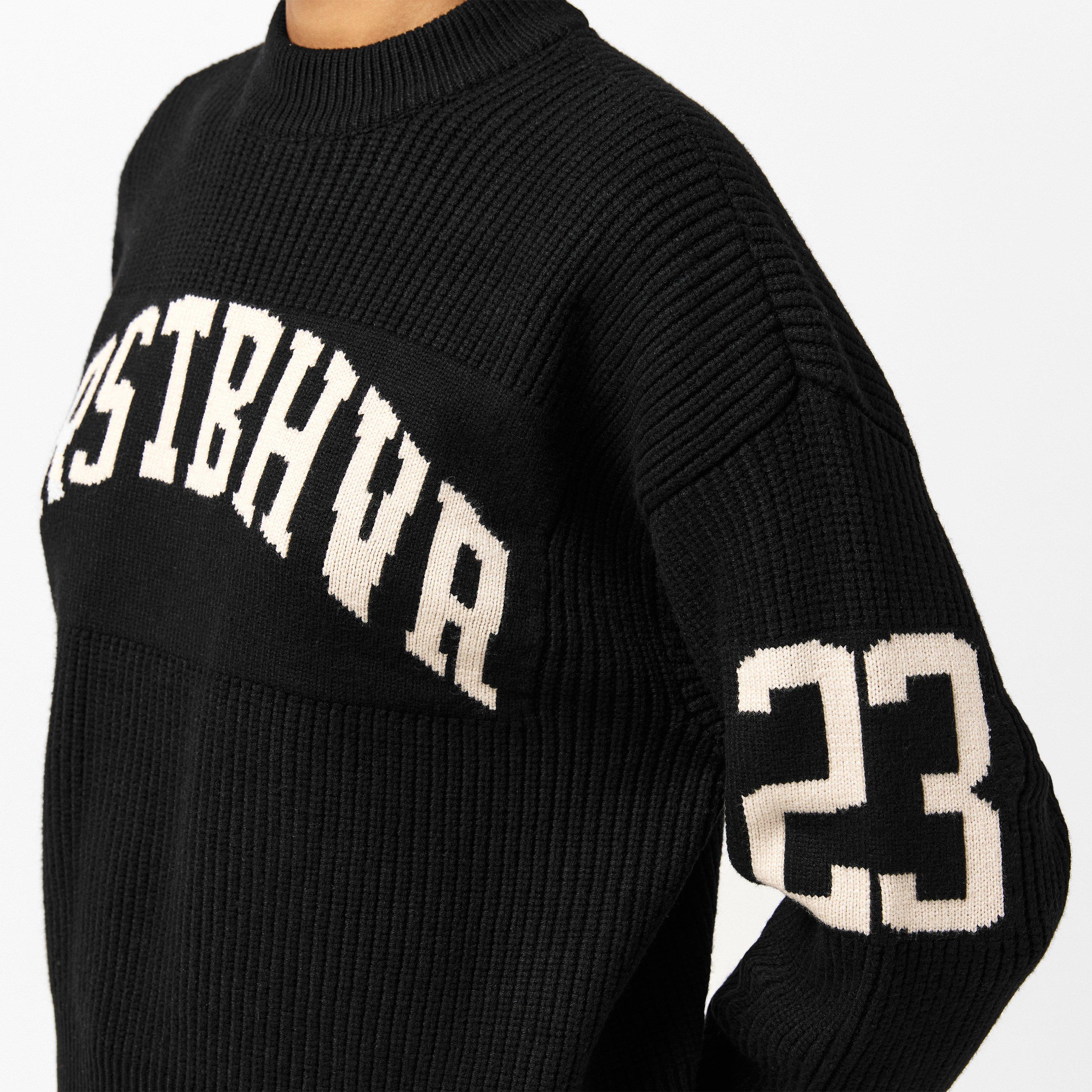 Black - WRSTBHVR - Women's Crew Neck Jumper - 5