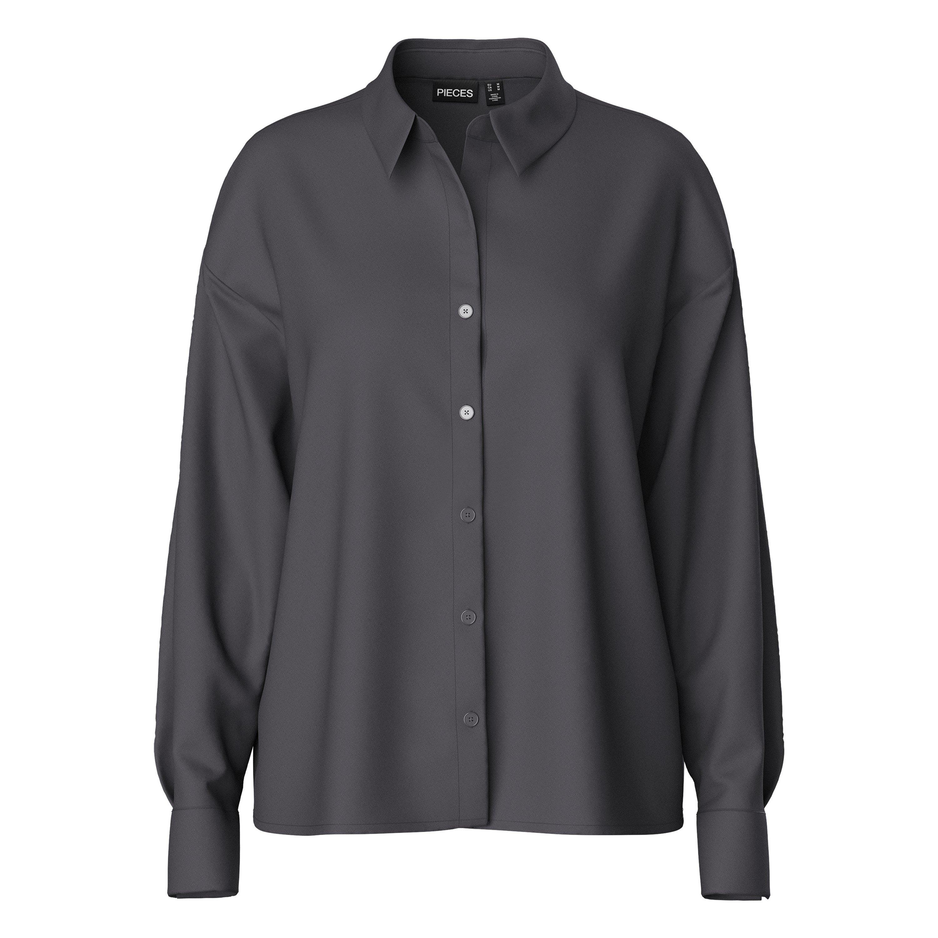 Magnet - Pieces - Women's Long-Sleeve Plain Shirt - 1