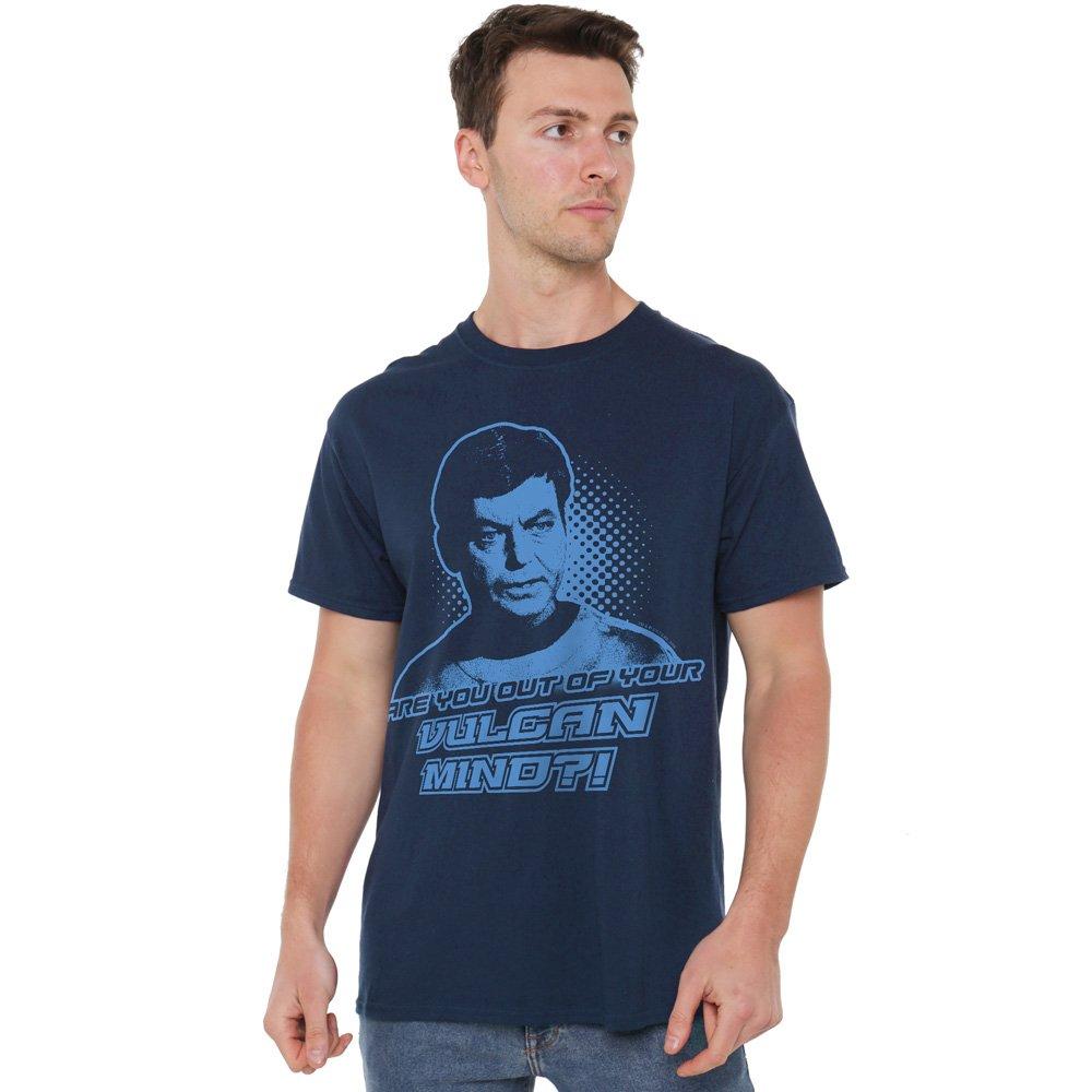 Navy - Star Trek - St Original Vulcan Mind T Shirt Navy - 1