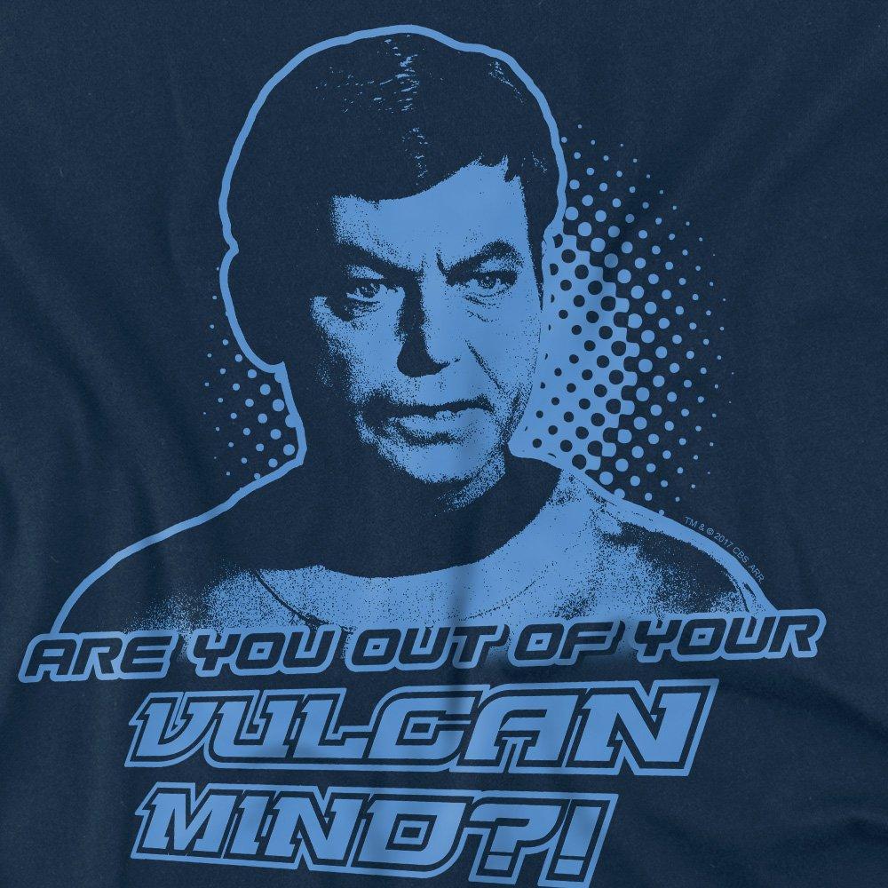 Navy - Star Trek - St Original Vulcan Mind T Shirt Navy - 2