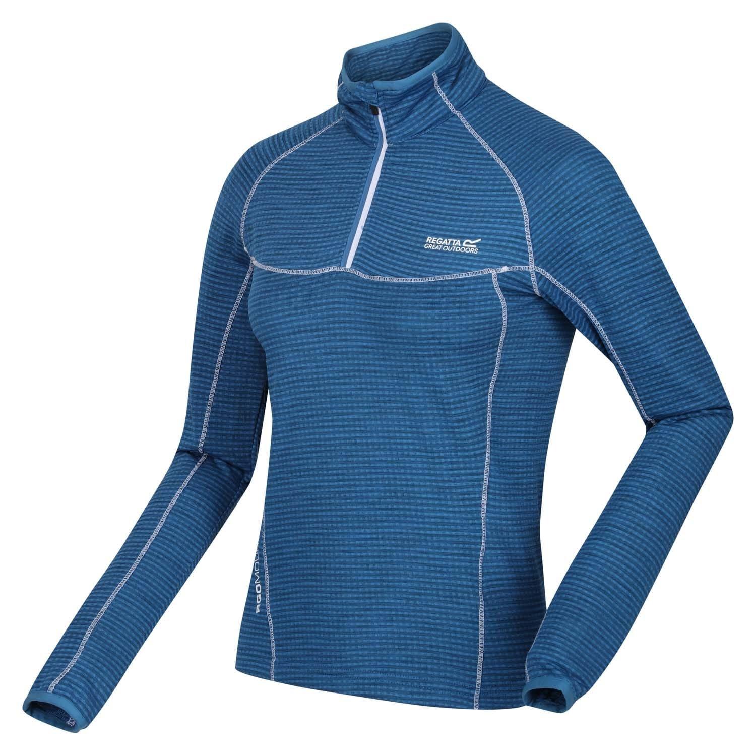 Blue - Regatta - Yonder Half-Zip Top - 1