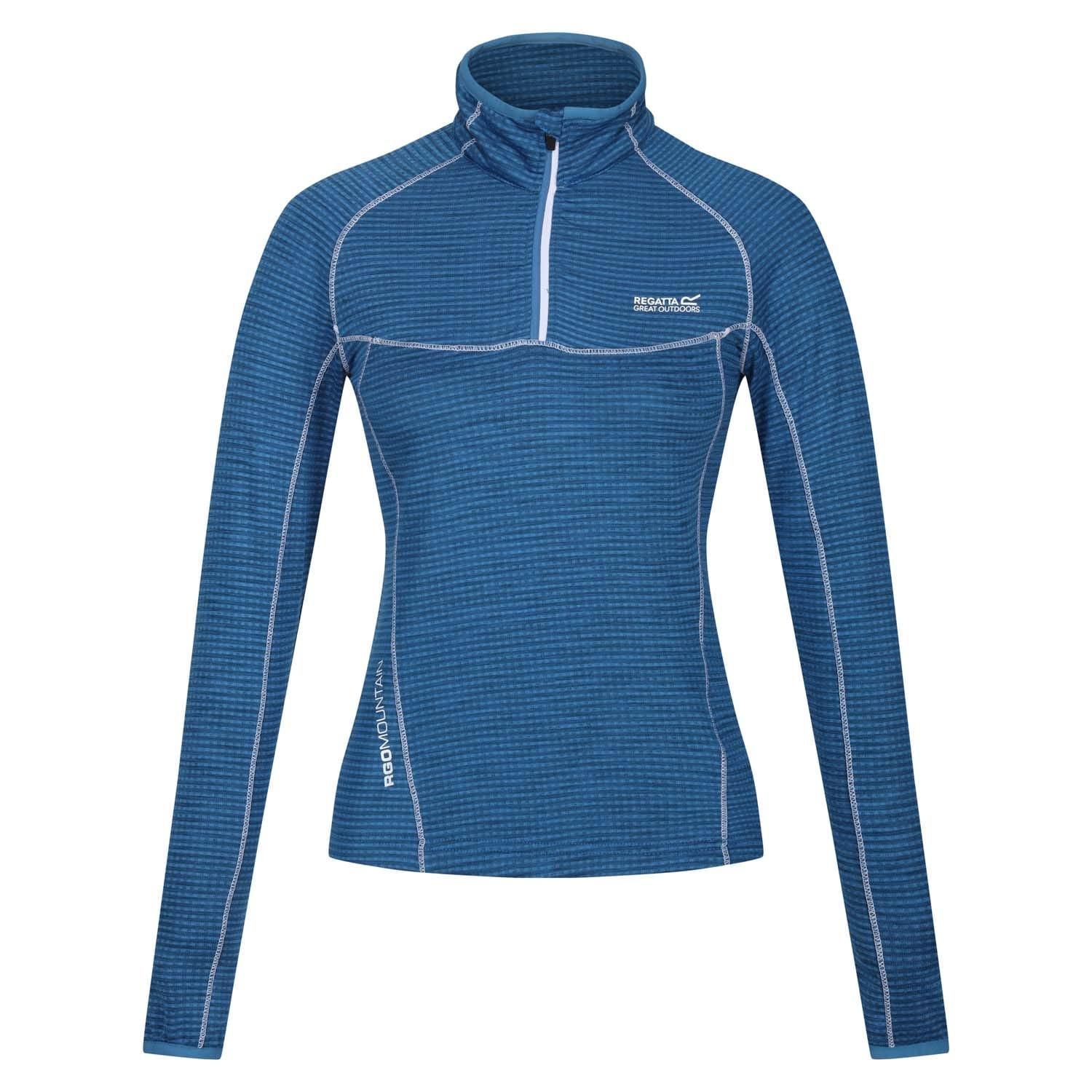 Blue - Regatta - Yonder Half-Zip Top - 3