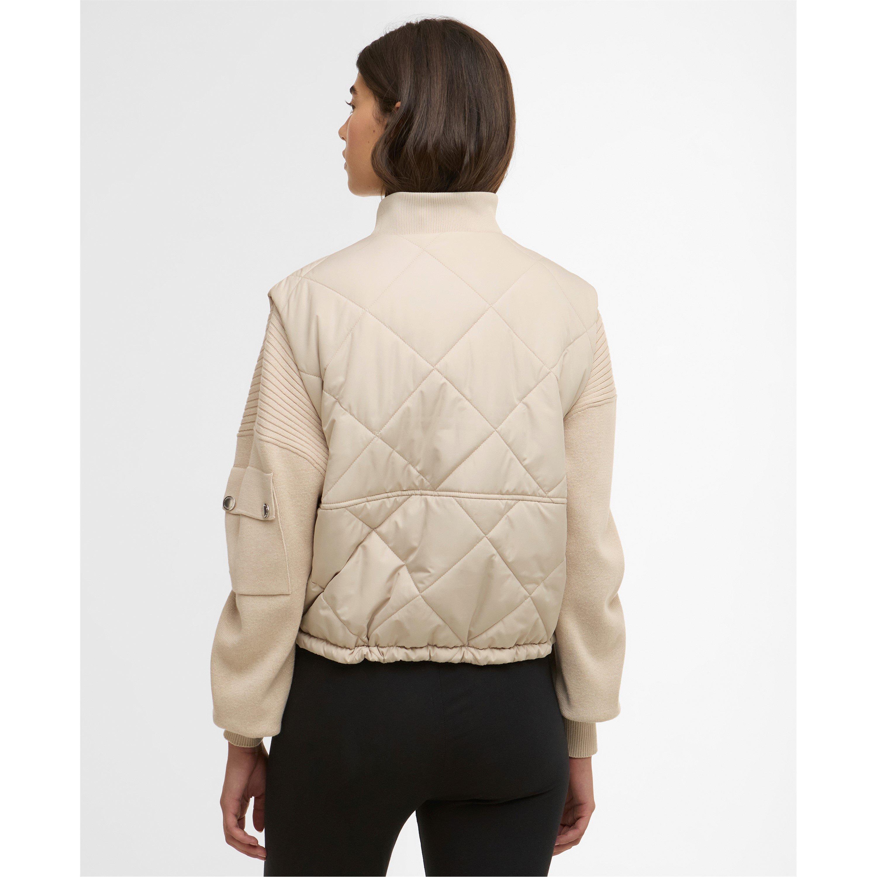 Cement - Barbour International - Womens Nia Gilet - 3