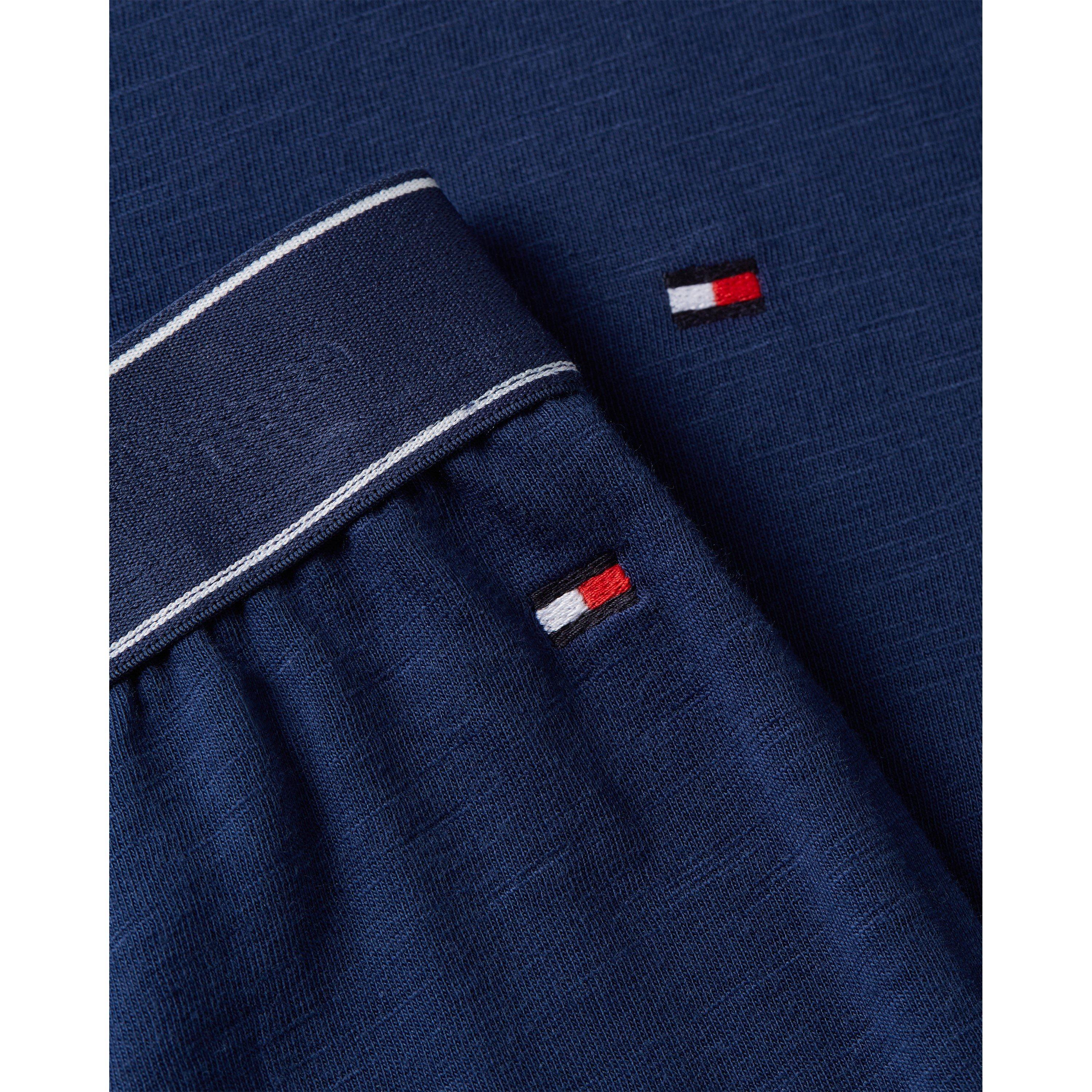 Preppy Navy - Tommy Hilfiger - THB LS PJ Set Cuff Sn61 - 3