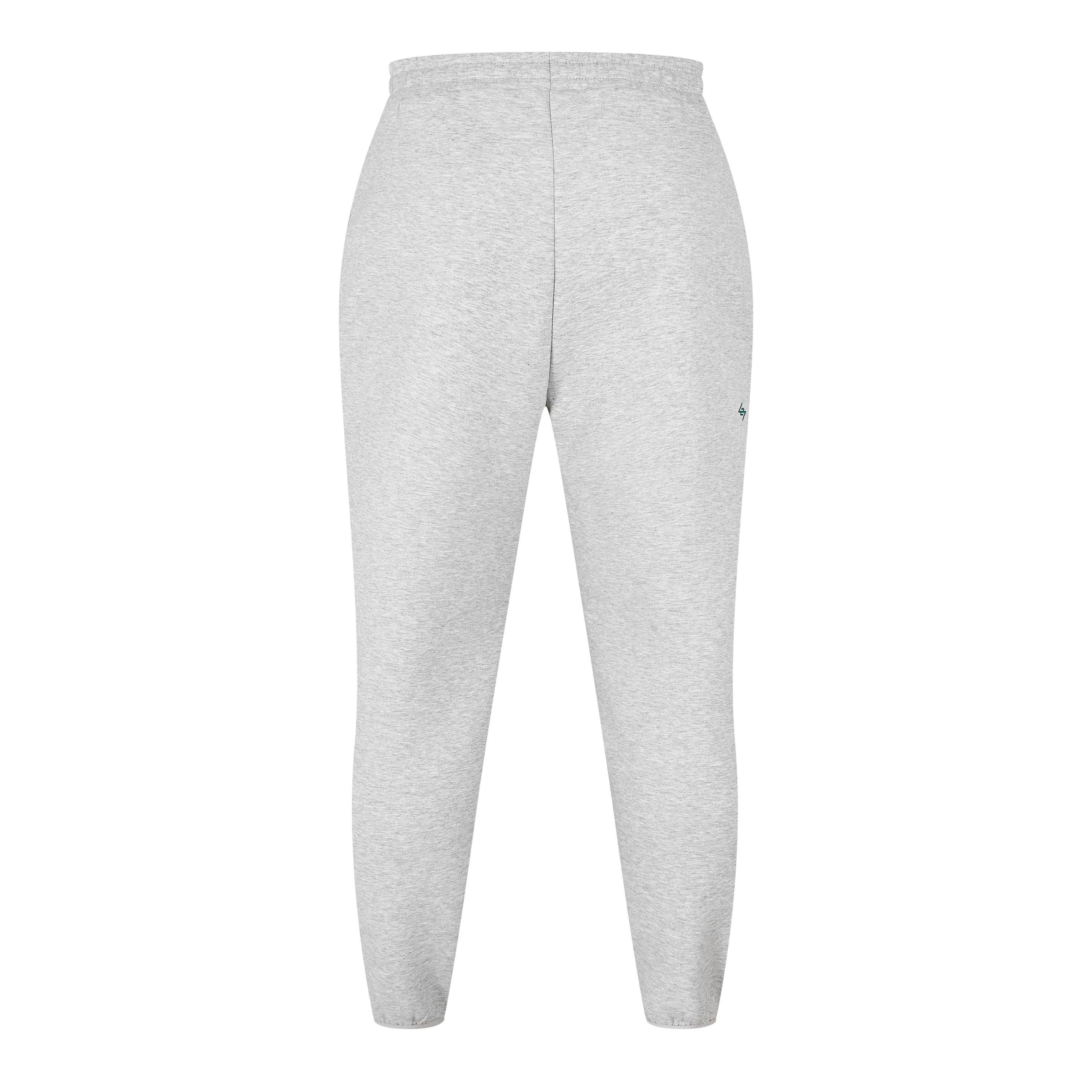 Grey Marl - Represent 247 - Men's Performance Fleece Tracksuit Bottom - 2