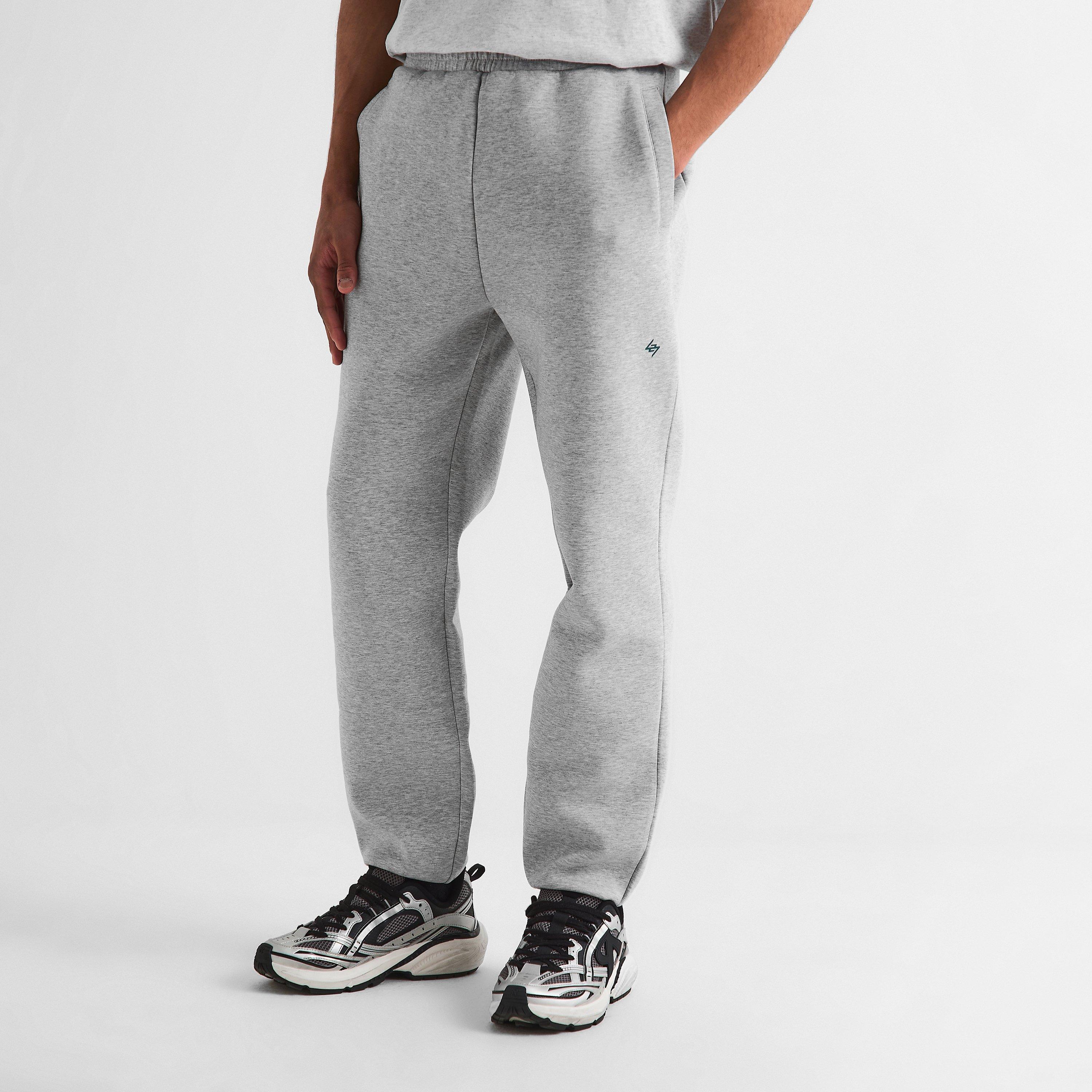 Grey Marl - Represent 247 - Men's Performance Fleece Tracksuit Bottom - 3